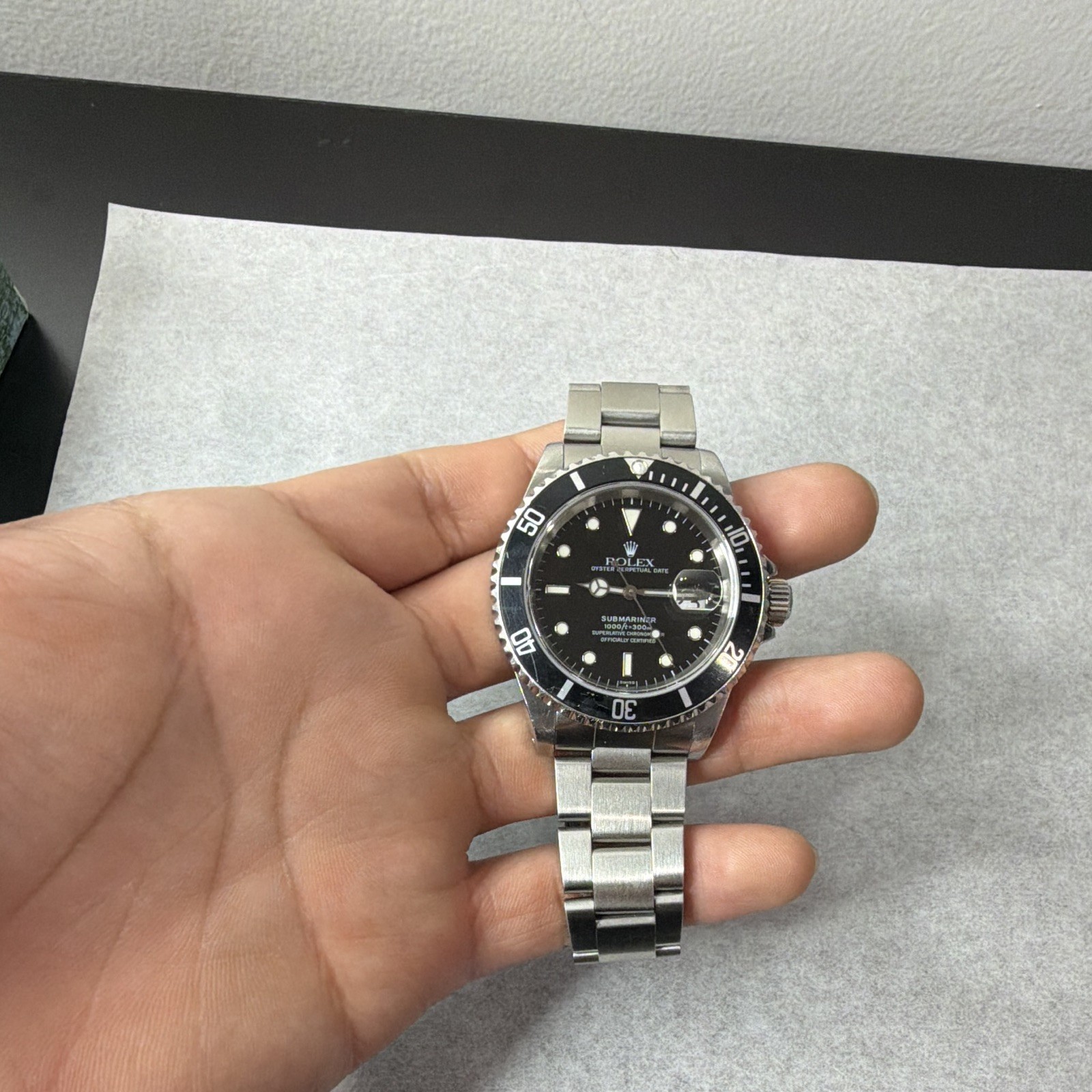 Rolex Submariner Date Black Dial Black Bezel Oyster Bracelet Automatic Date Rolex Submariner Date Black Dial Black Bezel Oyster Bracelet Automatic Date