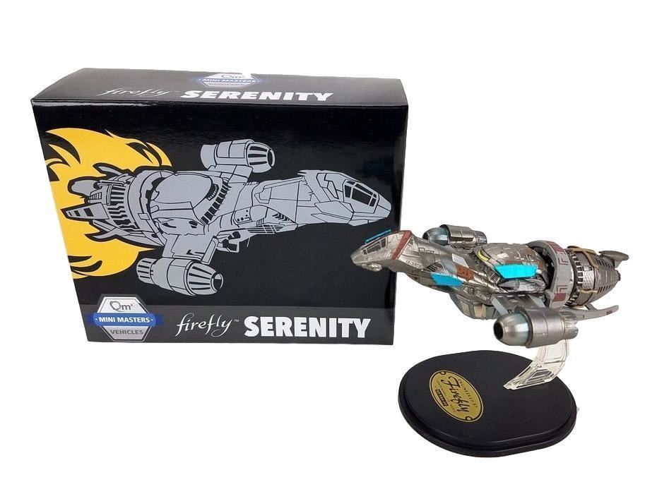 Qmx Mini Masters Firefly SERENITY Display Maquette with Base Loot Crate Qmx Mini Masters Firefly SERENITY Display Maquette with Base Loot Crate