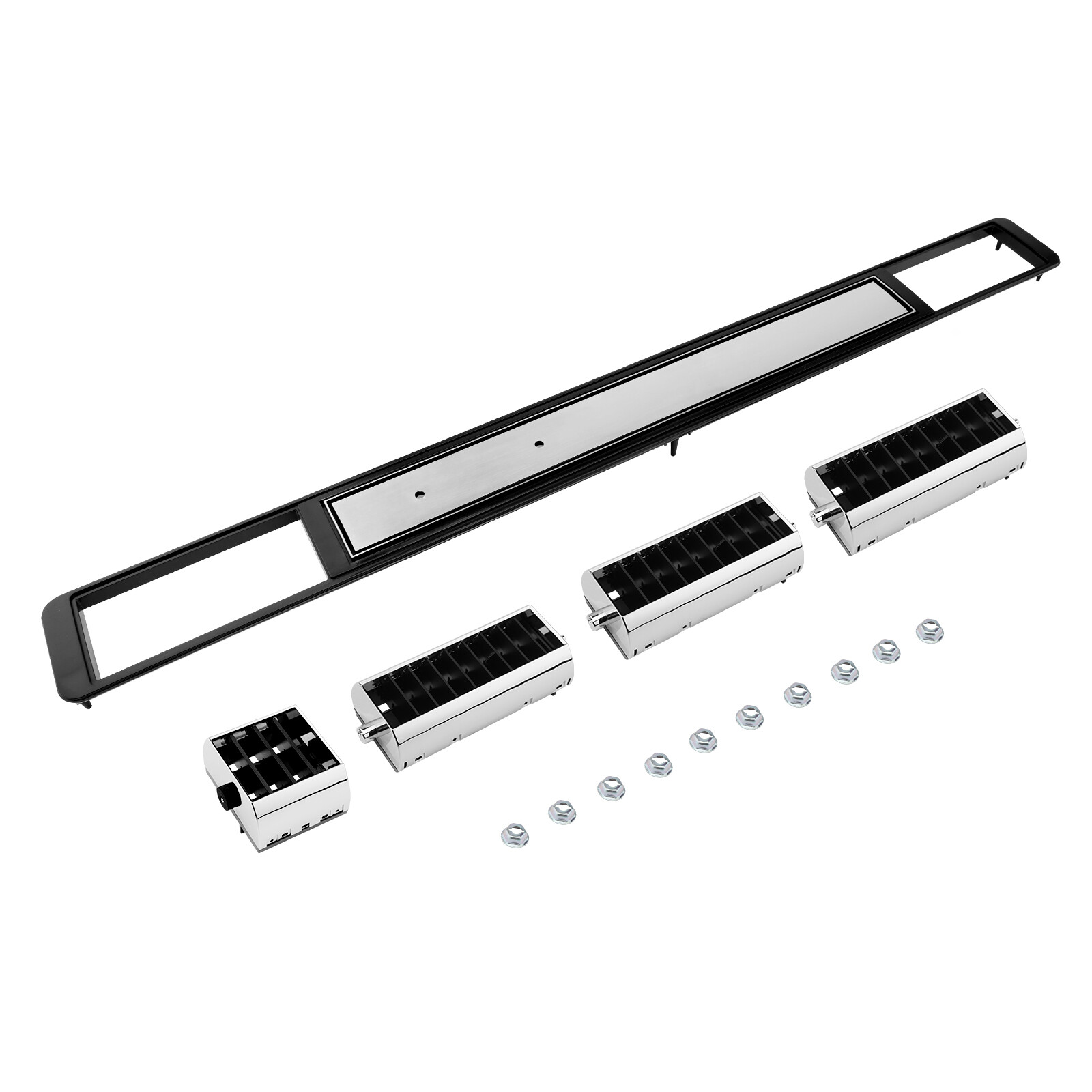 DP2560 Center Dash A/C Air Vent Trim Plate For 1973-1980 Chevy GMC Truck 3979751