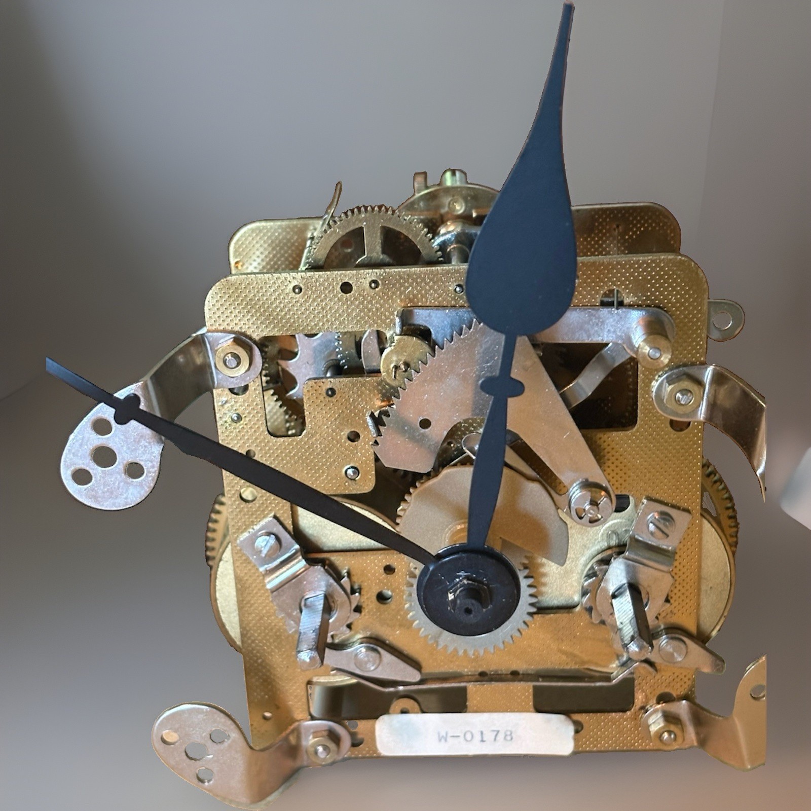 Vintage Clock Movement Howard Miller 77- 151-070 Comes From Working Clock- Parts