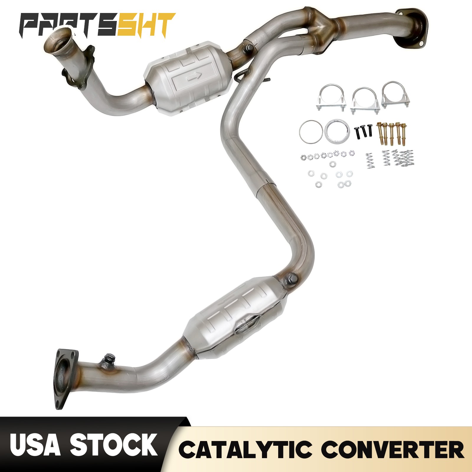 Catalytic Converter Fit Chevrolet Silverado 2500 HD GMC Sierra 2500 HD 2007-2010