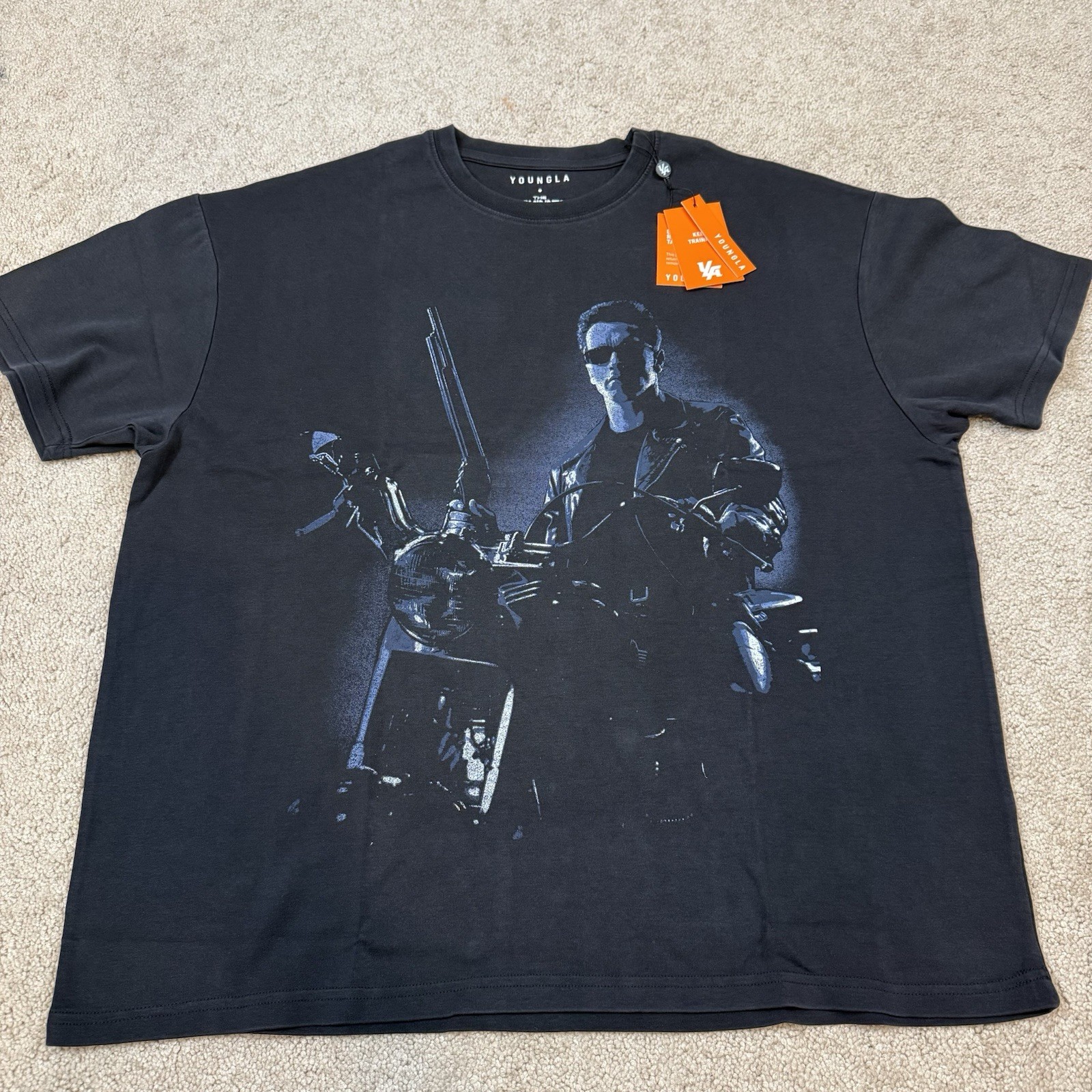 YoungLA- Style 4088 - Terminator Tees- No Mercy- Oversized Fit XL YoungLA- Style 4088 - Terminator Tees- No Mercy- Oversized Fit XL