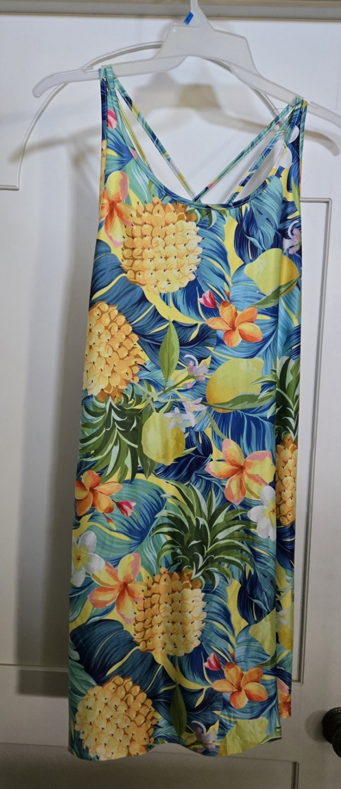 Loveu Dear 3X Multicolor Tropical Short Sundress