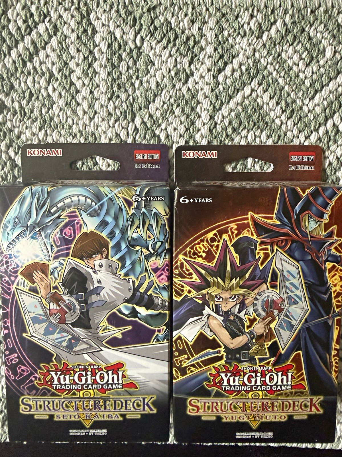 Yu-Gi-Oh Structure Deck Seto Kaiba & Yugi Muto 1st Ed English Sealed