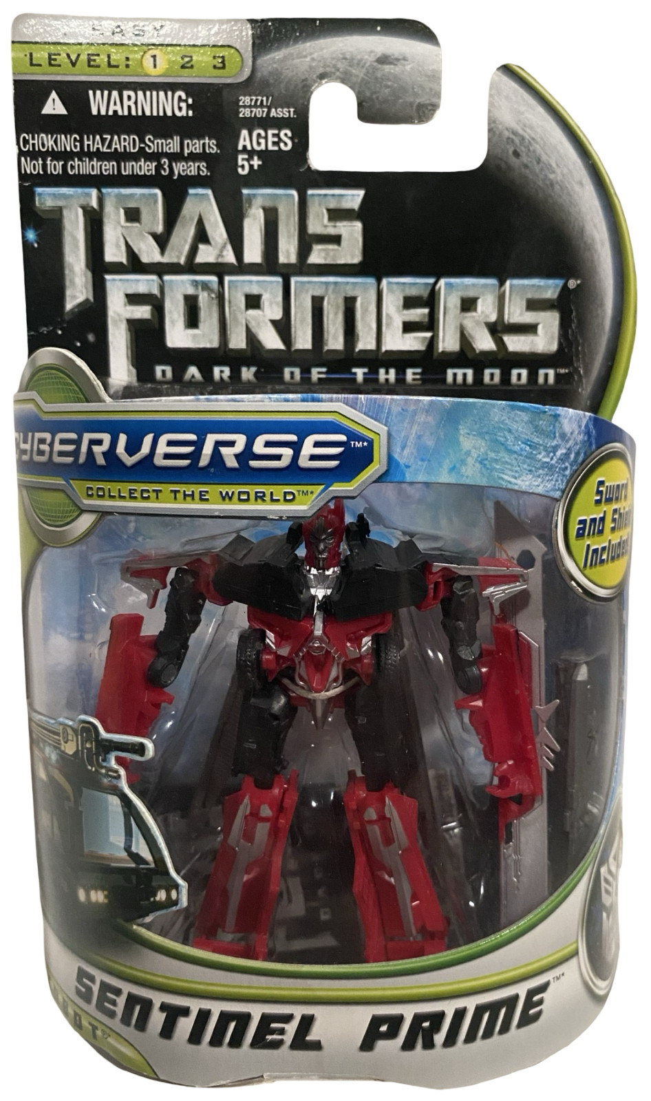 Transformers Dark of the Moon Cyberverse Sentinel Prime Commander Class NEW 2011 Transformers Dark of the Moon Cyberverse Sentinel Prime Commander Class NEW 2011