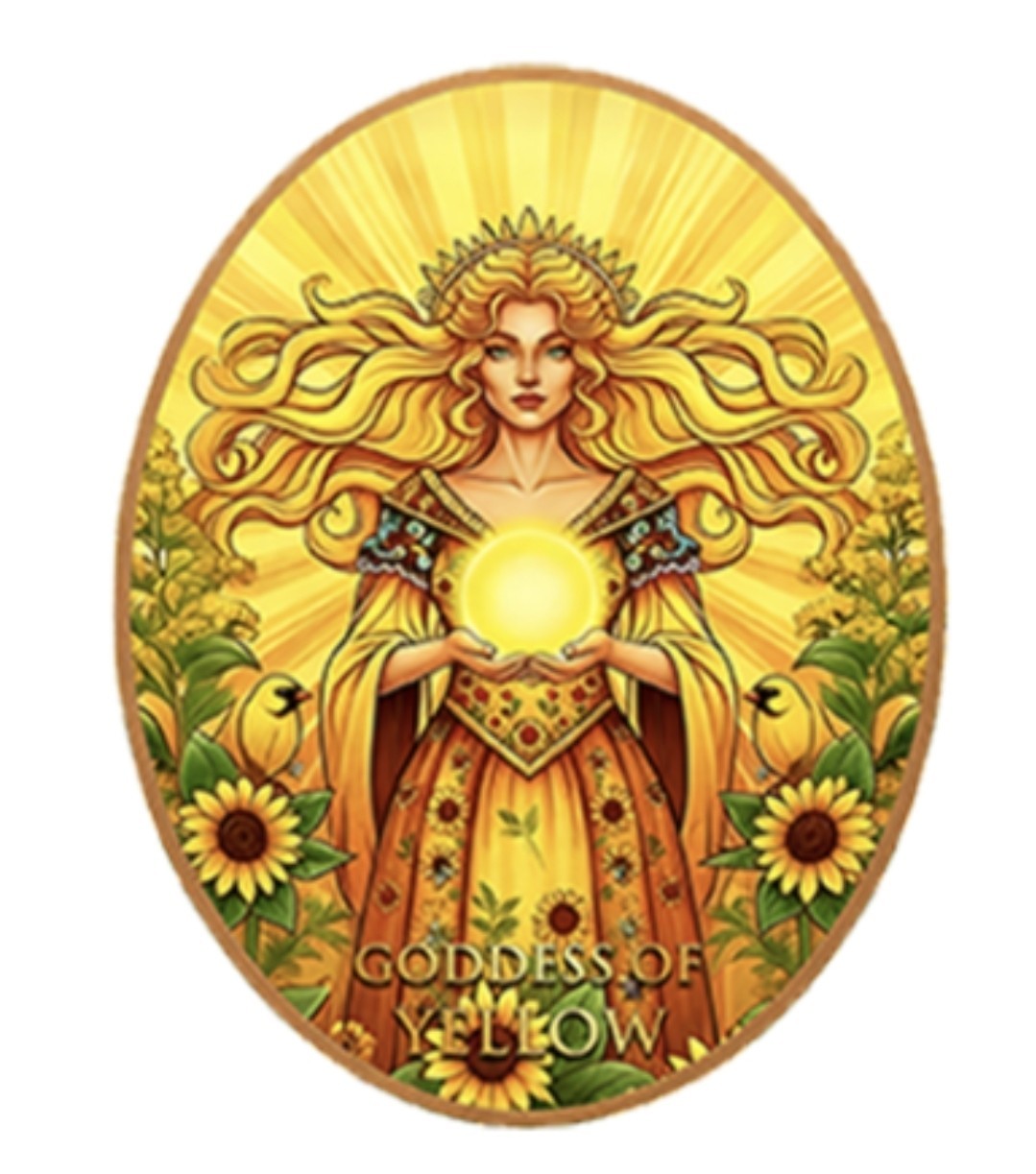 100 gram Goddess Series – Goddess of Yellow Colorized Copper in Box PRE-ORDER 
