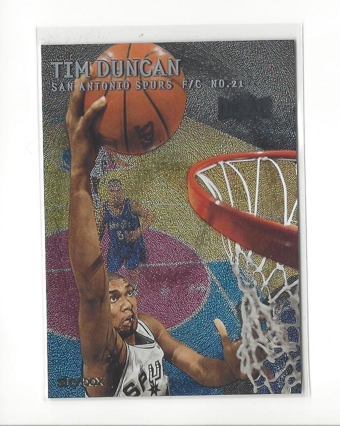 1999-00 Metal Tim Duncan #110 Spurs