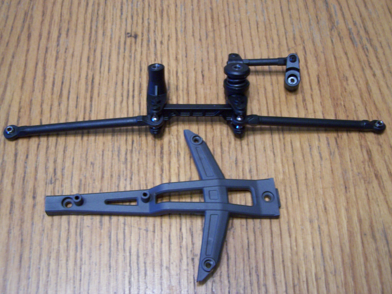 Fit Traxxas 1/10 Wide-Maxx Steering Bellcrank Servo Saver Toe Links &Brace 89086