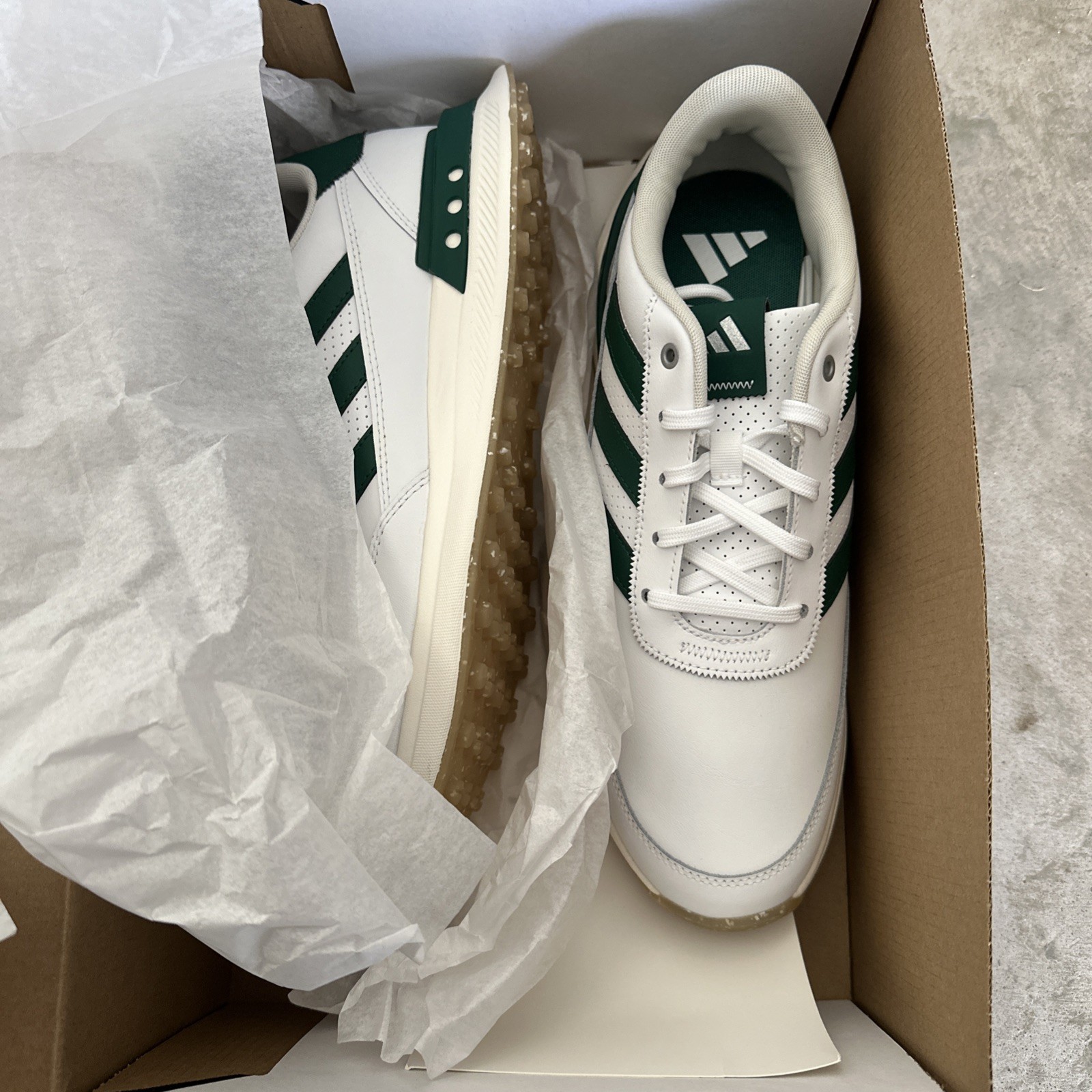 adidas men S2G 24 Leather Spikeless Golf Shoes