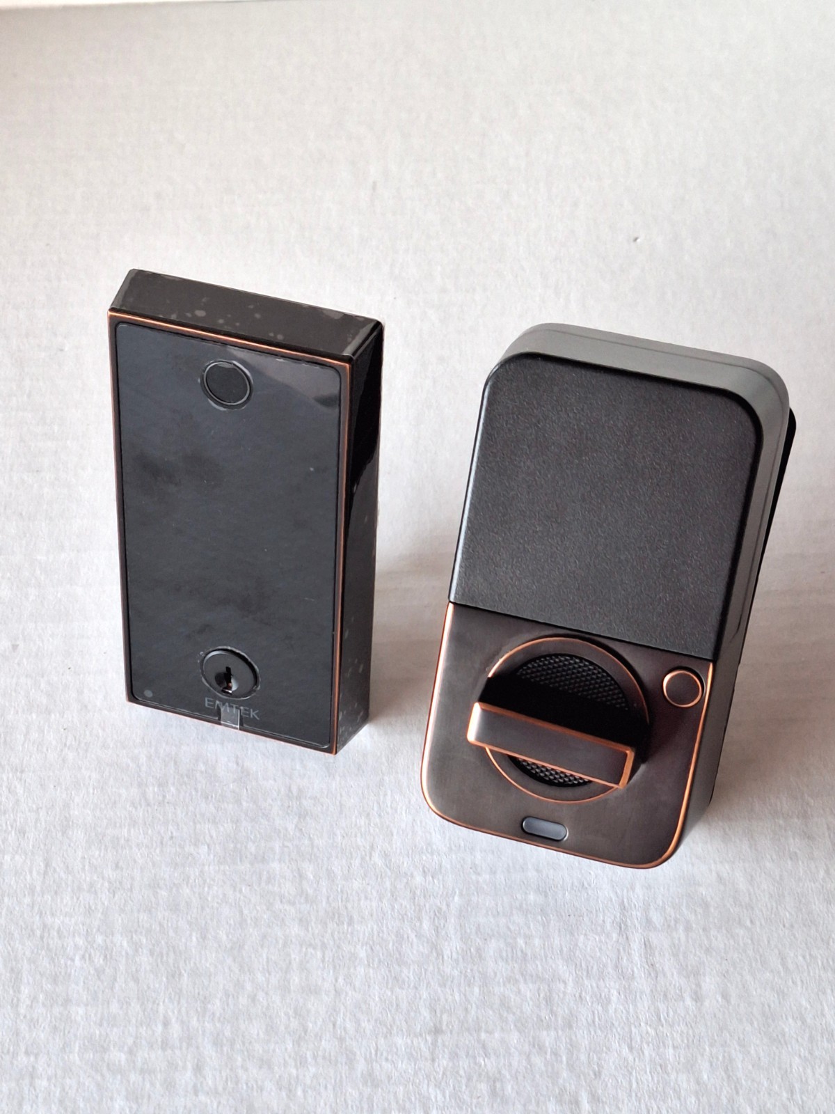 Emtek EMPowed 2 Touch Keyed Smart Lock w/ Fingerprint – WiFi/Bluetooth