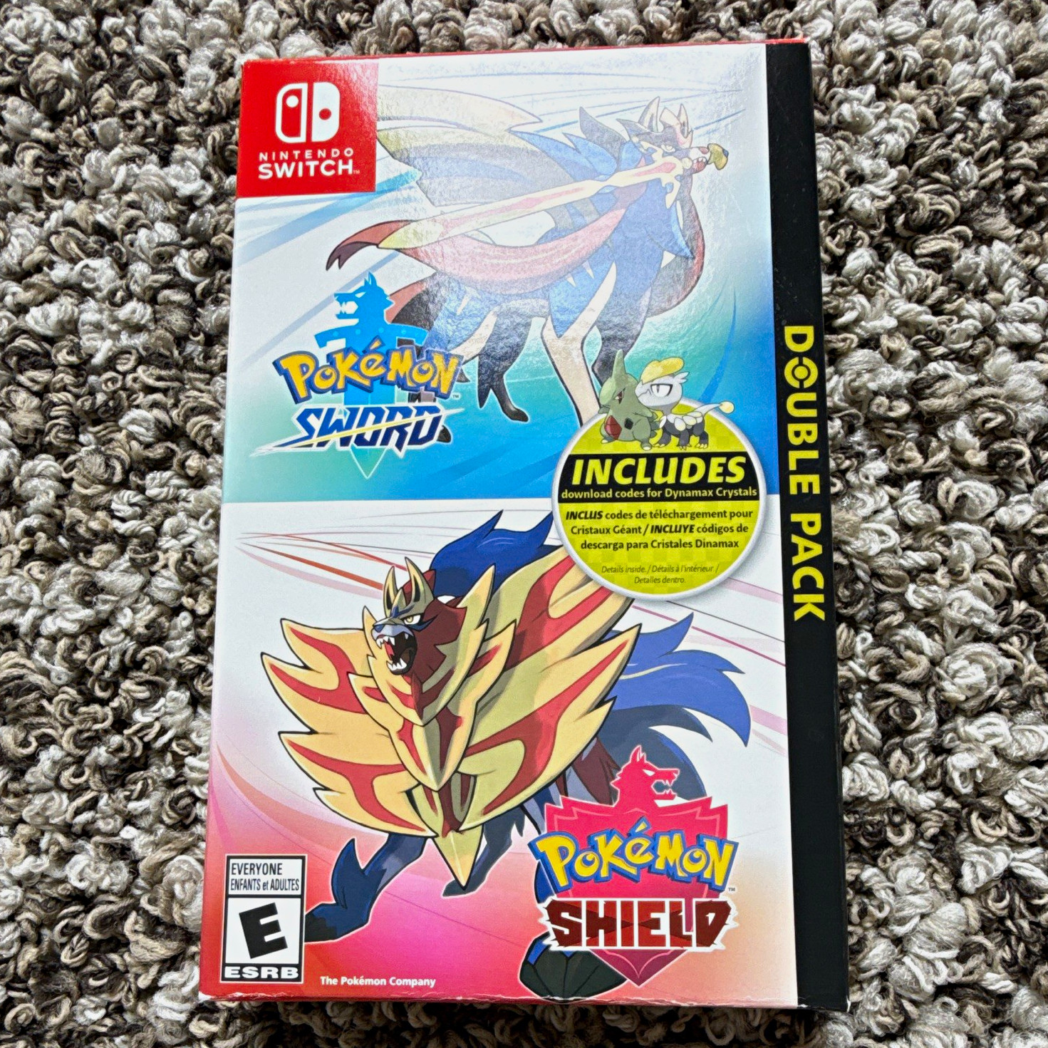 Nintendo Pokémon Sword + Pokémon Shield Double Pack (Nintendo Switch)