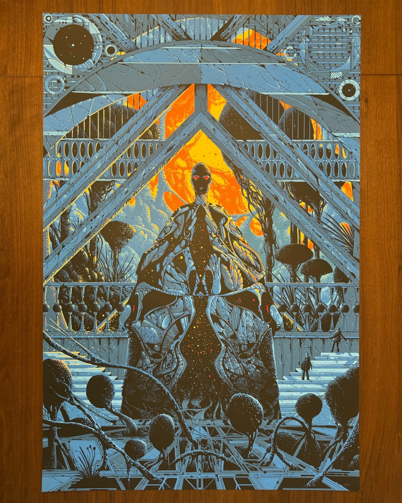 The Planet Chamber by Kilian Eng - 24x36 - Evil Tender - Screen Printed Poster The Planet Chamber by Kilian Eng - 24x36 - Evil Tender - Screen Printed Poster