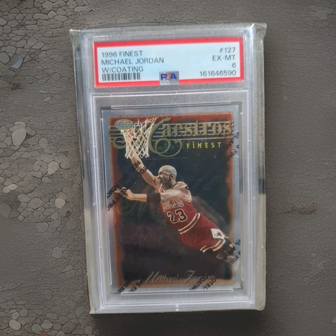 1996-97 Topps Finest - Uncommon Silver Michael Jordan #127