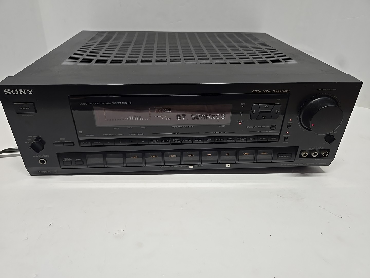 Sony STR-D1011 Dolby Pro Logic Surround Sound Stereo Receiver Tested Working