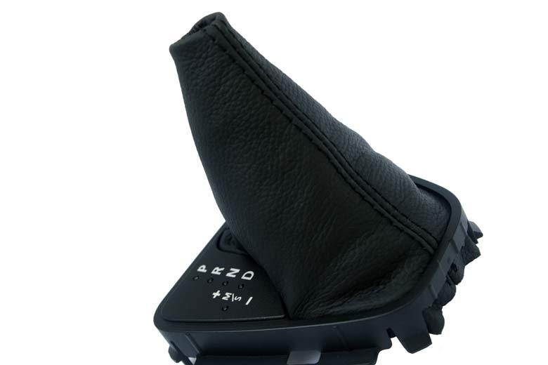 Fits 08-12 Land Rover LR2 Synthetic Leather Automatic Shift Boot Black