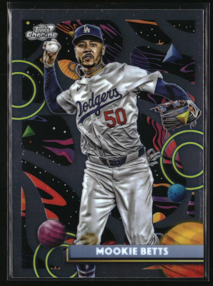 2025 Topps Chrome Cosmic Mookie Betts #99 Los Angeles Dodgers 2025 Topps Chrome Cosmic Mookie Betts #99 Los Angeles Dodgers