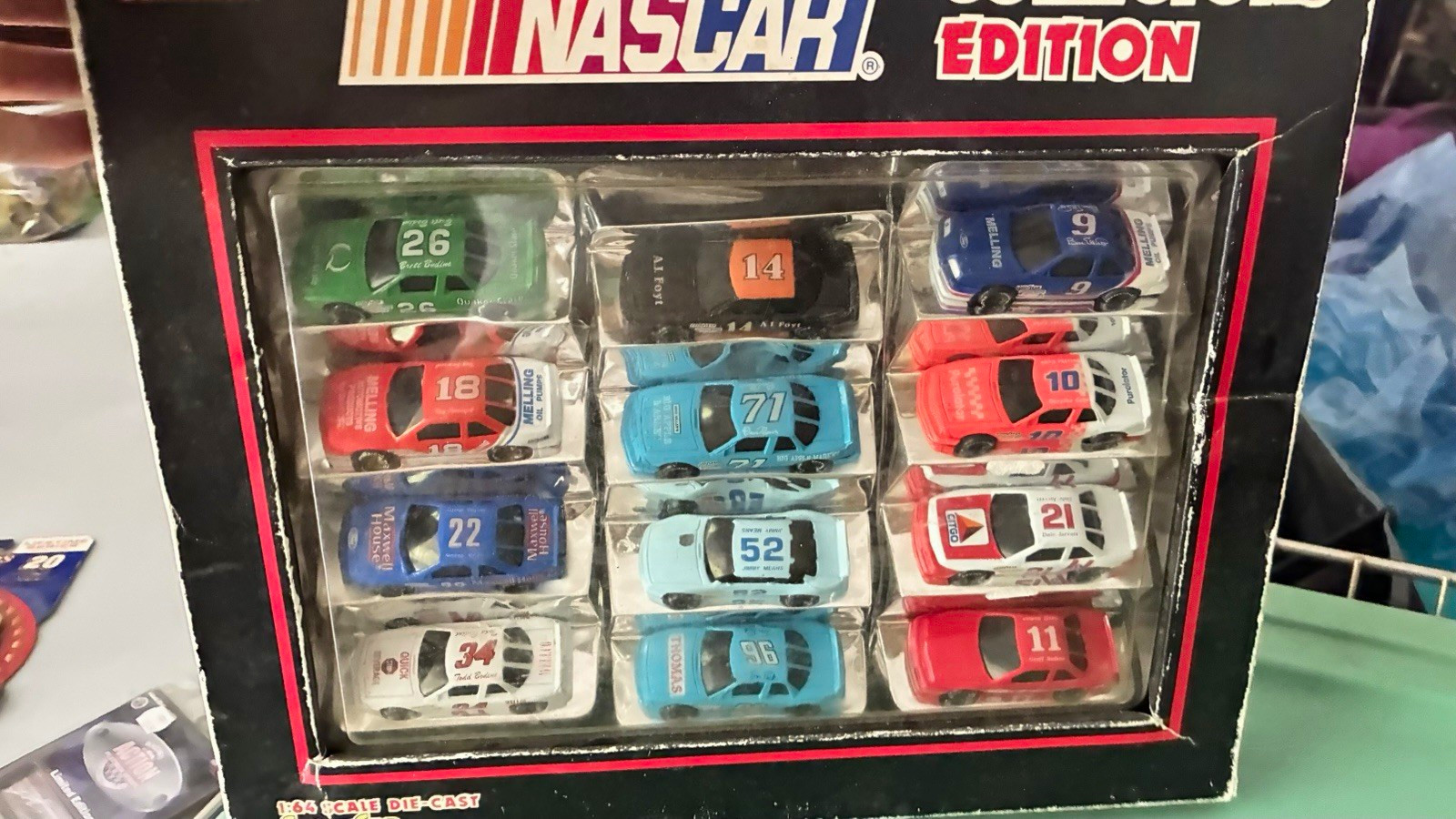 Racing Champions Collectors Edition NASCAR 10-Car Set 1:64 Pontiac Unopened