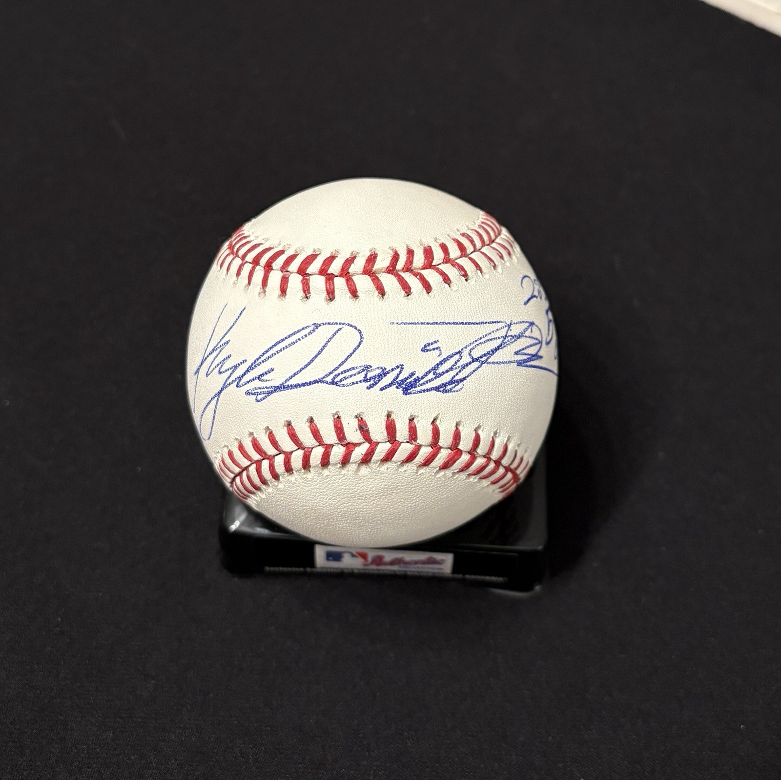 1/1 Kyle Daniel Tucker Ball - Full Name Sweet Spot Auto W/ Draft Inscription