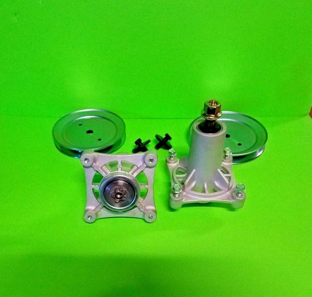 2 DECK SPINDLE PULLEY KIT FITS CRAFTSMAN 42\