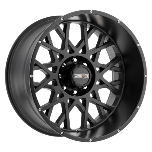 Vision Off-Road 412 Rocker 20x9 5x127 +10 Satin Black Wheel Rim Fits Wrangler Vision Off-Road 412 Rocker 20x9 5x127 +10 Satin Black Wheel Rim Fits Wrangler