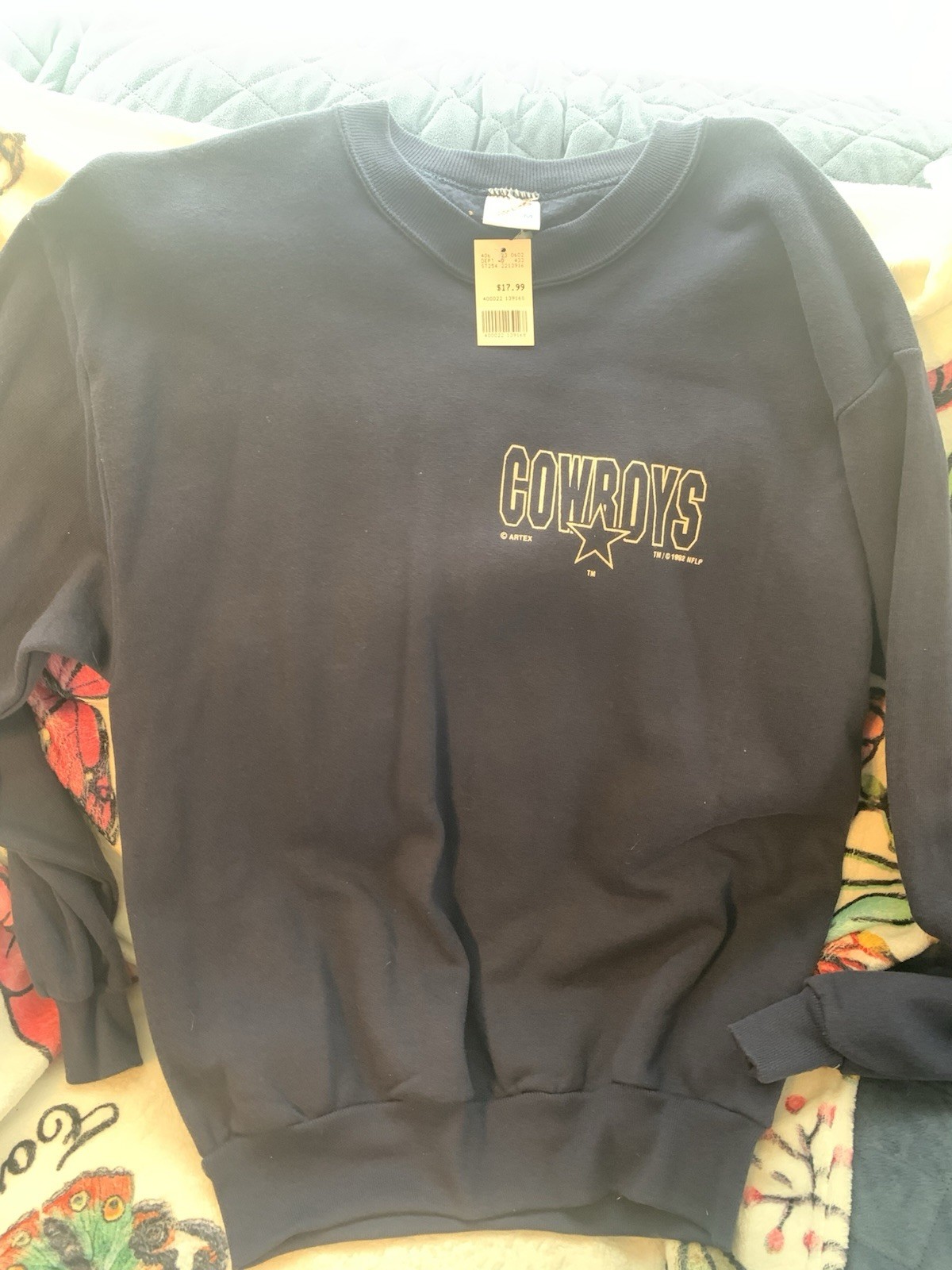 Dallas Cowboys Sweatshirt Medium Jerzees Vintage 90s