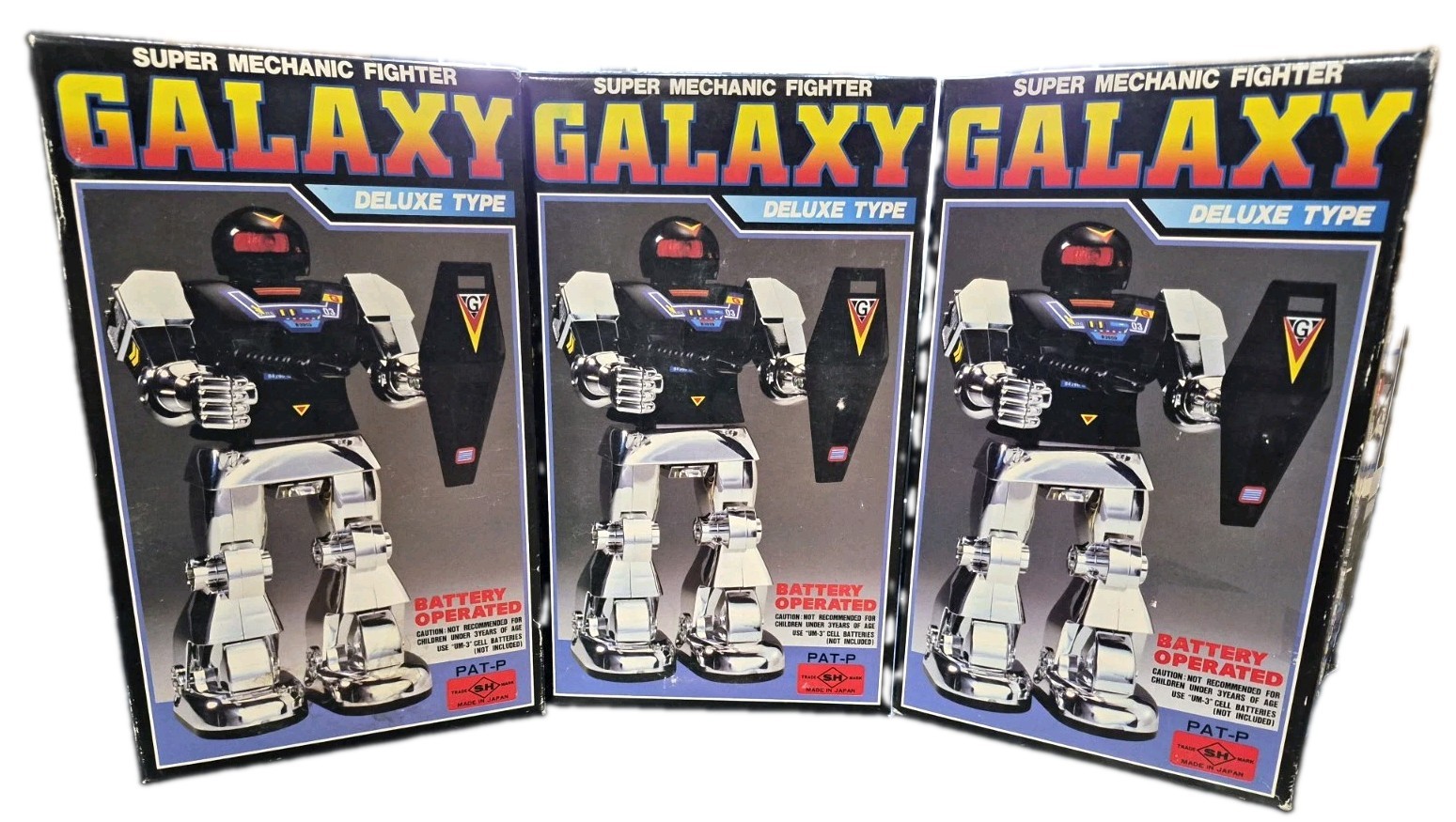 NOS Vintage 1984 Horikawa Galaxy Robot Deluxe Boxed Factory Unplayed Japan
