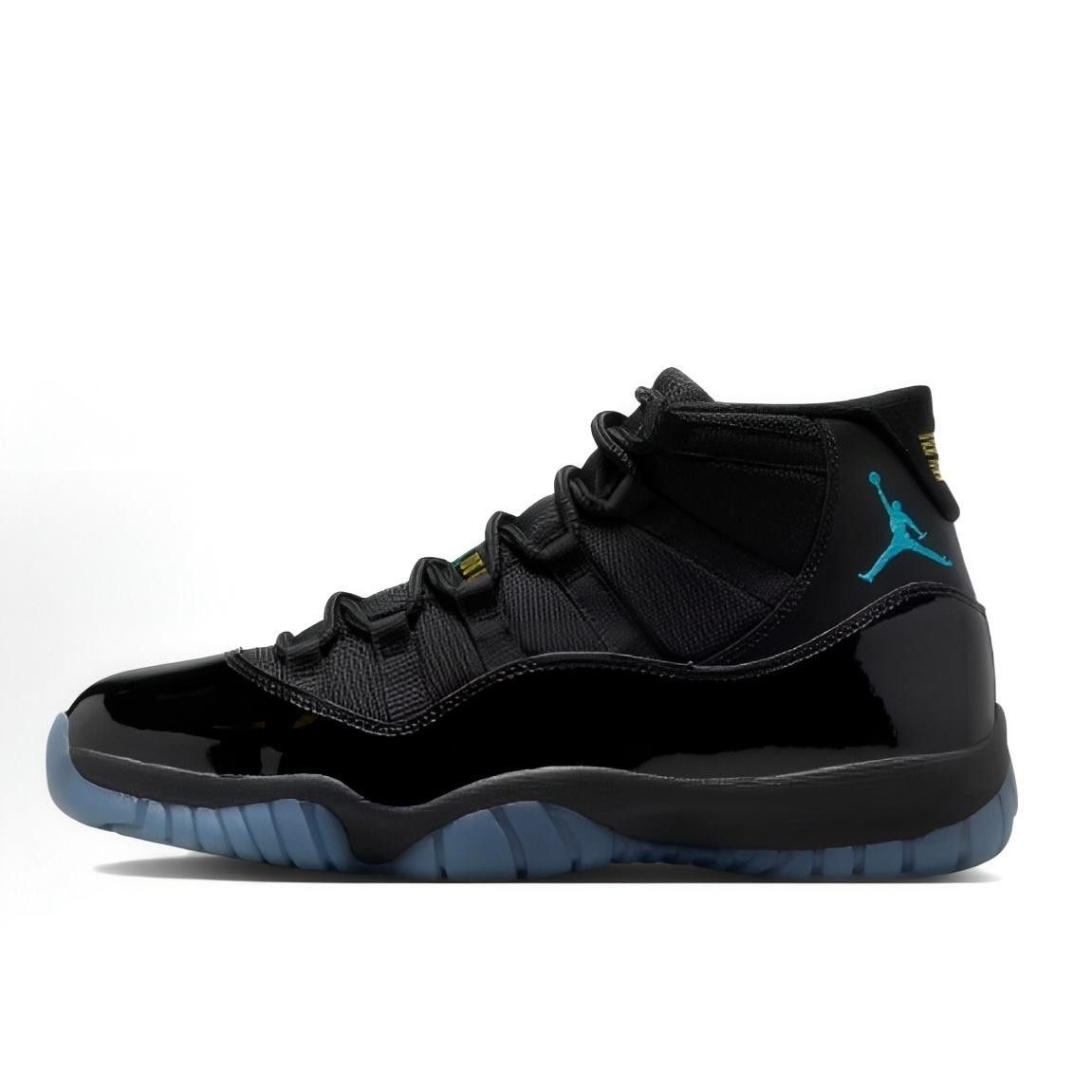 Men's Jordan 11 'Gamma Blue/Bred/Gratitude DMP' High Top Retro Basketball Shoes Men's Jordan 11 'Gamma Blue/Bred/Gratitude DMP' High Top Retro Basketball Shoes