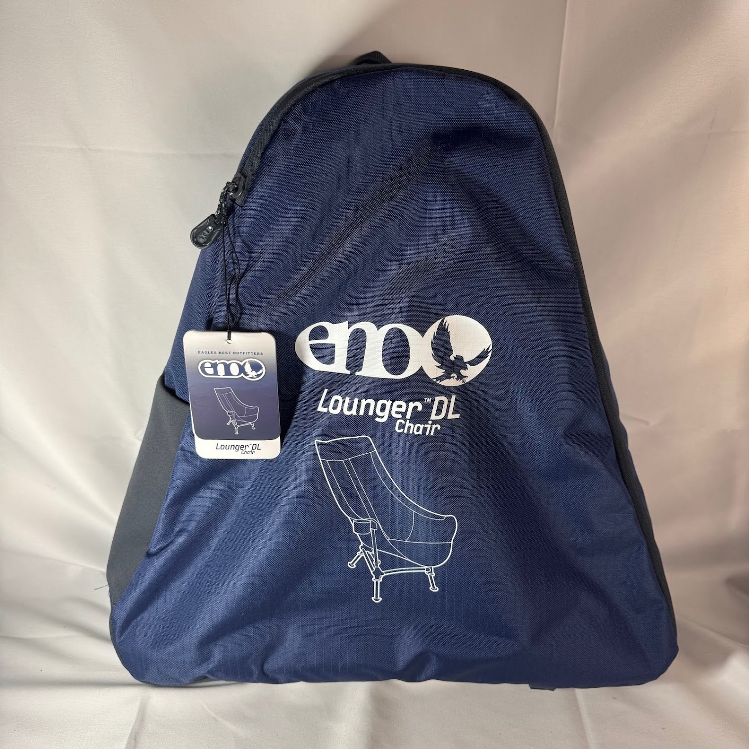 ENO Lounger DL Chair- Blue *BRAND NEW* (MSRP $149.95) ENO Lounger DL Chair- Blue *BRAND NEW* (MSRP $149.95)