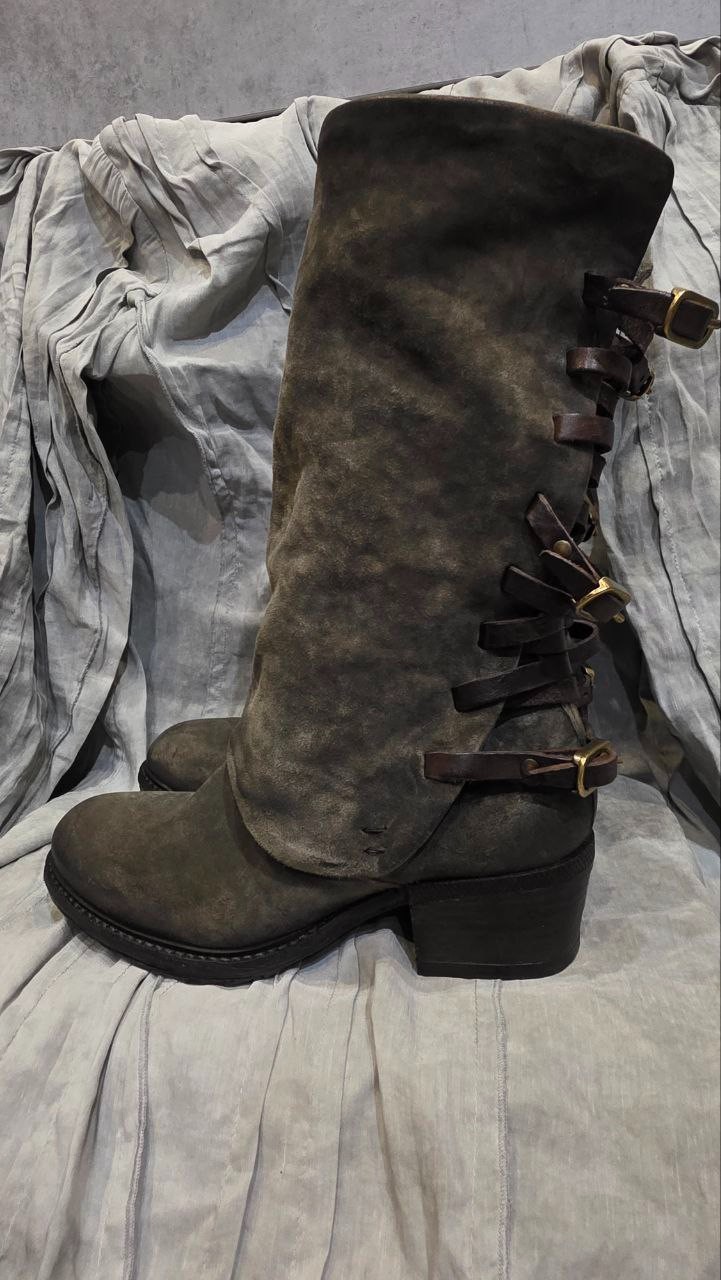 Airstep AS 98 Costello Boots🚨i pay import tax 🚨khaki biker boots Size 38 Airstep AS 98 Costello Boots🚨i pay import tax 🚨khaki biker boots Size 38