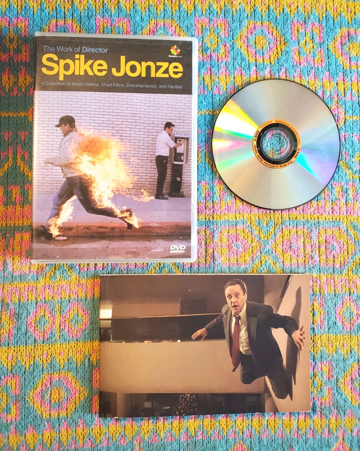 The Work of Director Spike Jonze (DVD, 2003) w/ Booklet PALM Director's Label #1 The Work of Director Spike Jonze (DVD, 2003) w/ Booklet PALM Director's Label #1