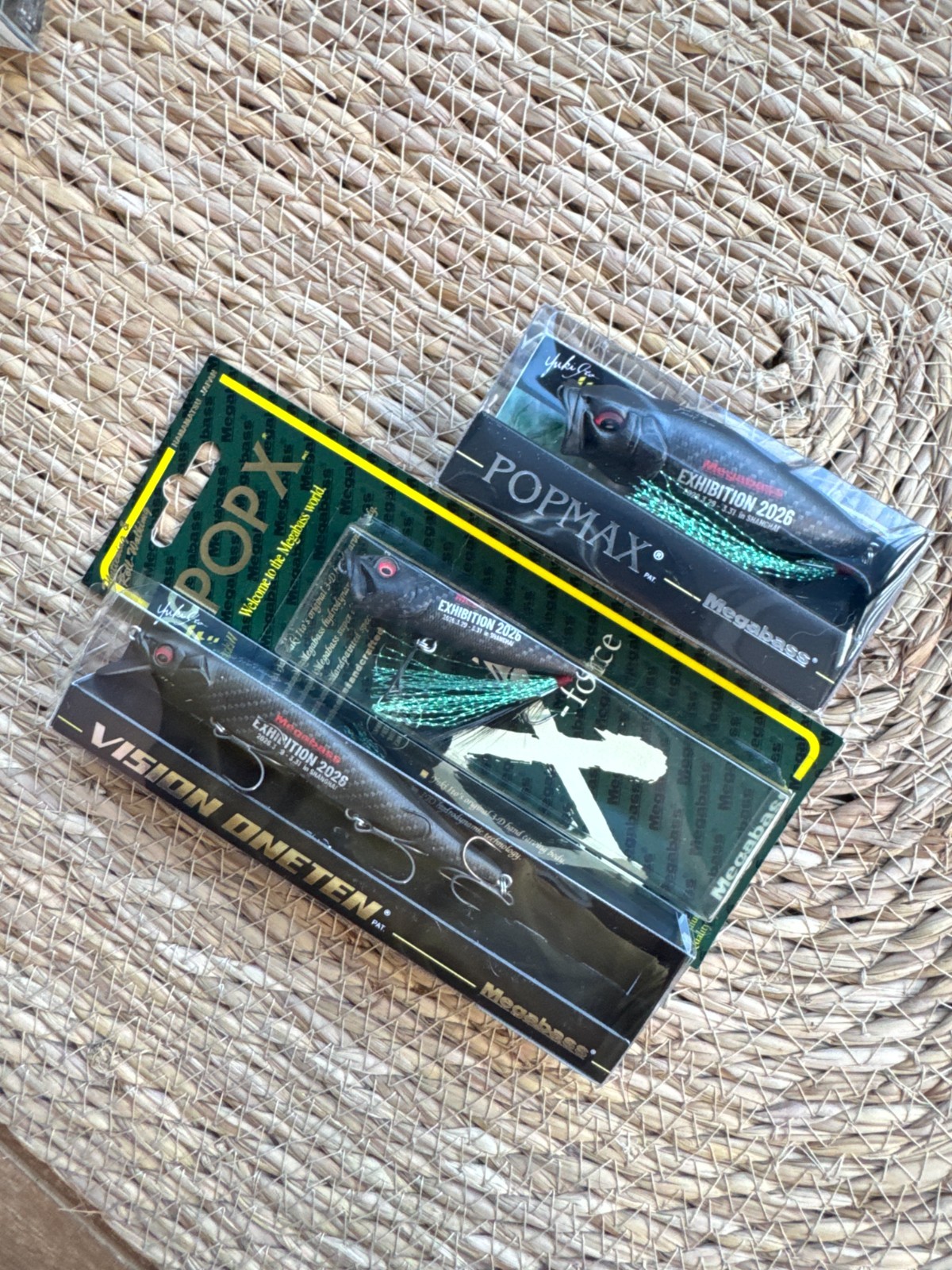 Megabass Graphite Color Shanghai Exclusive POPMAX & POPX & ONETEN Rare Lure