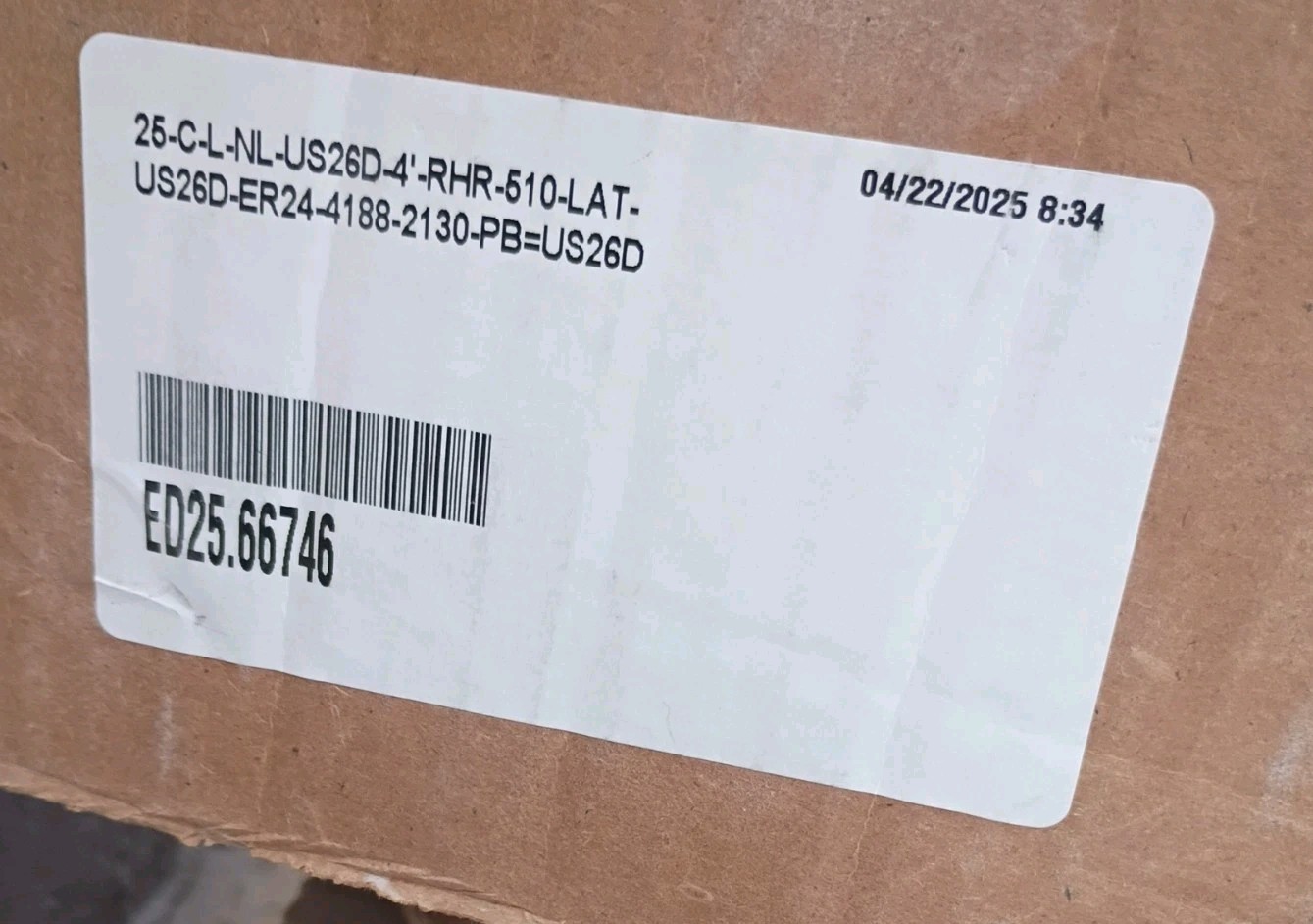 Falcon 25-C-L-NL-US-26D-4\'-RHR-510-LAT-US26D-ER24-4188-2130-PB=US26D