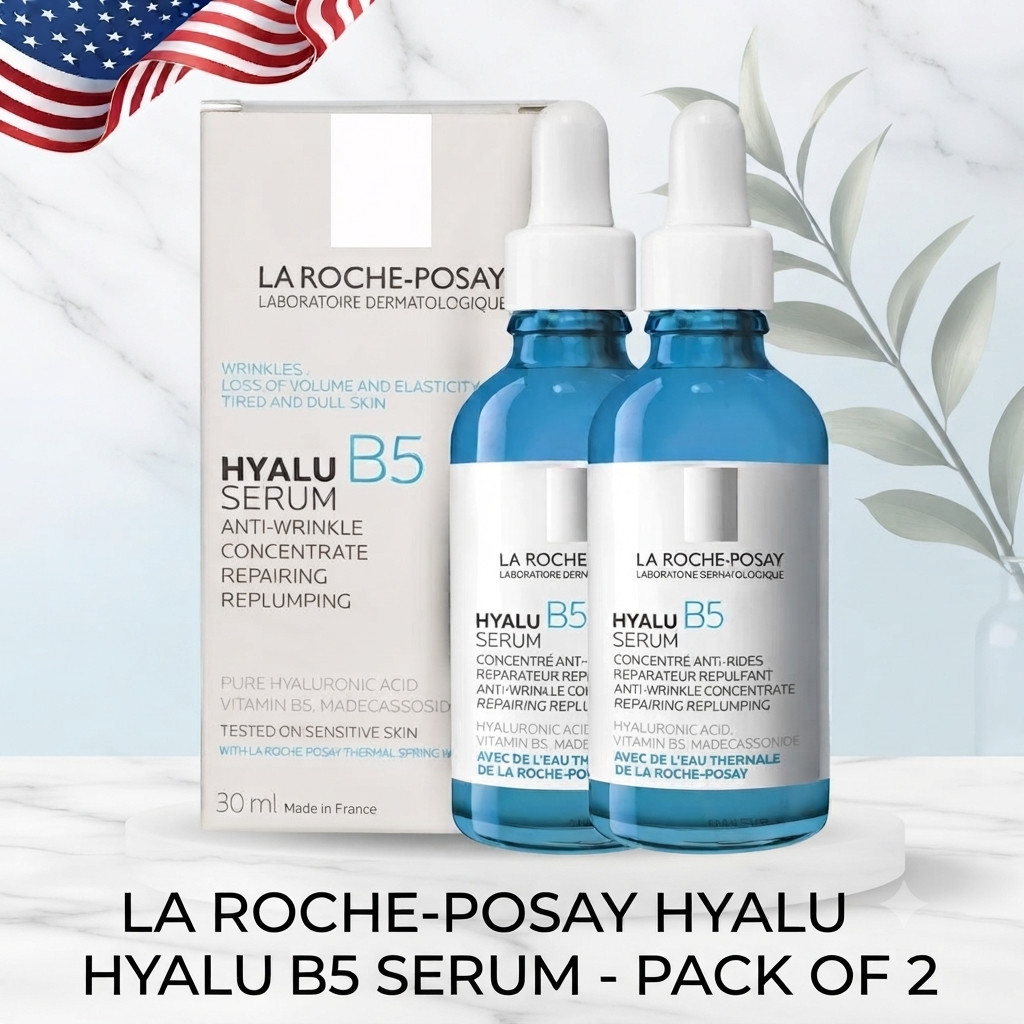La Roche-Posay HYALU B5 Anti-Wrinkle Serum 30ml * Pack of 2 *