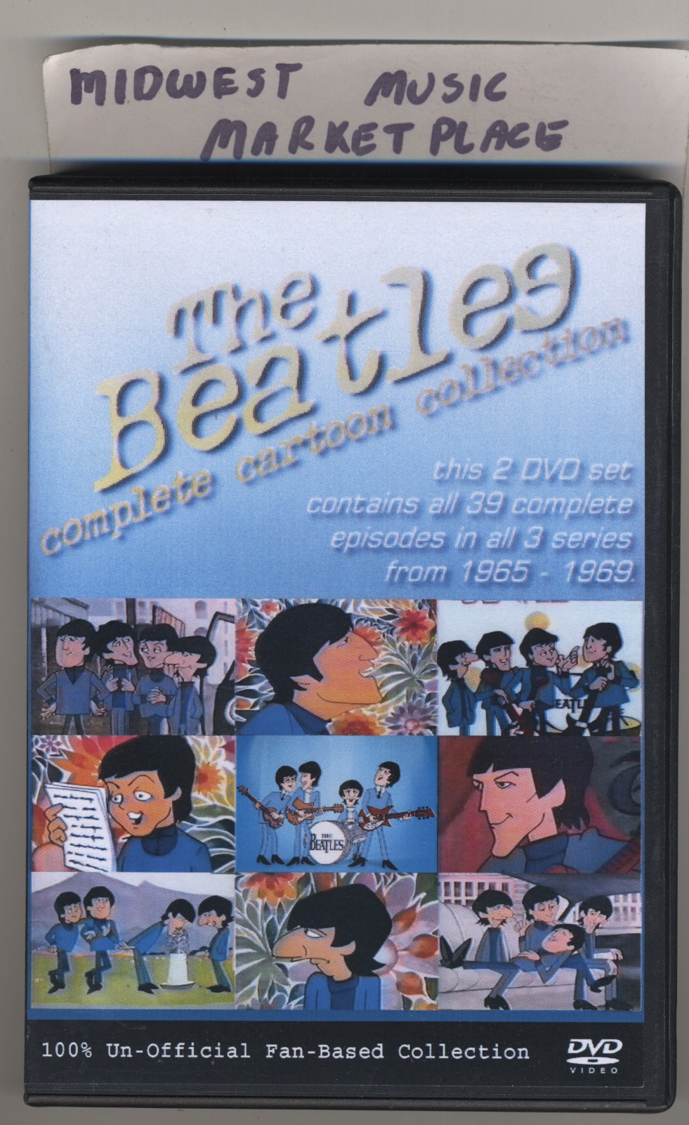 The Beatles - Complete Cartoon Series - All 39 Episodes In A Two DVD Set 1965-69 The Beatles - Complete Cartoon Series - All 39 Episodes In A Two DVD Set 1965-69