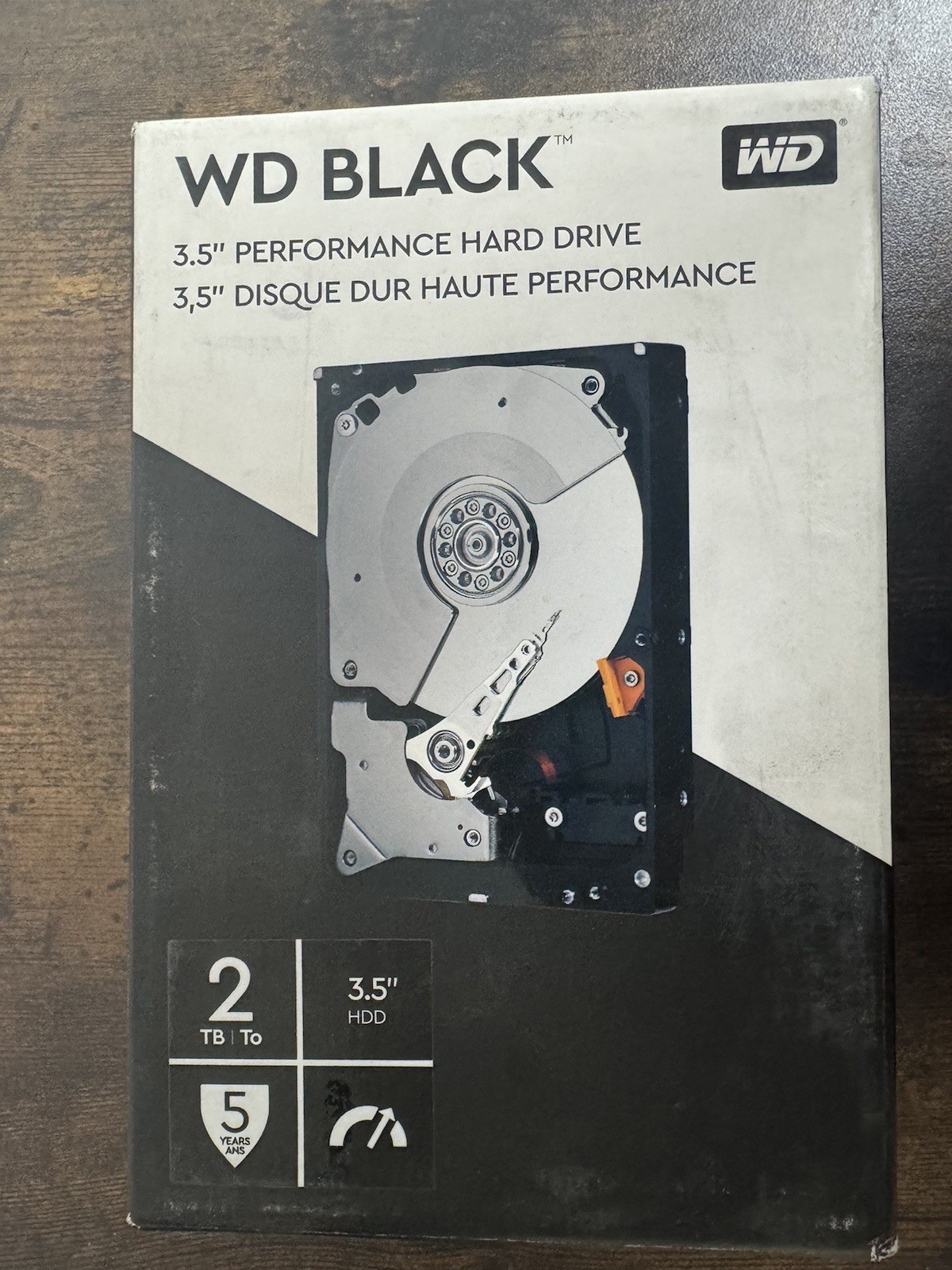 WD Black 2TB 3.5 HDD WDBSLA0020HNC-NRSN WD2003FZEX HARD DRIVE WD Black 2TB 3.5 HDD WDBSLA0020HNC-NRSN WD2003FZEX HARD DRIVE