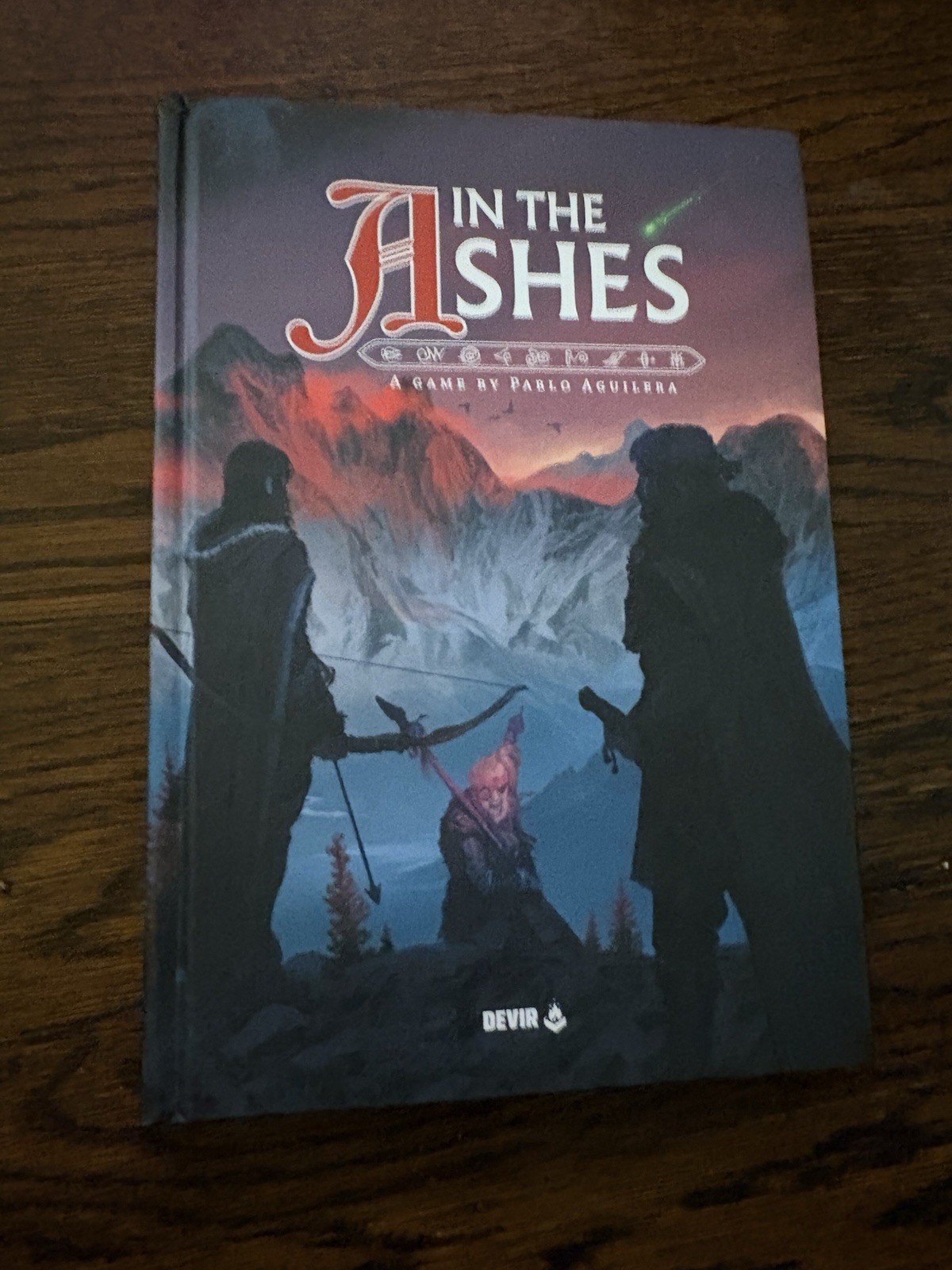 In the Ashes Action Role Playing Game Book Unique Adventure QuestBook 242 Pages