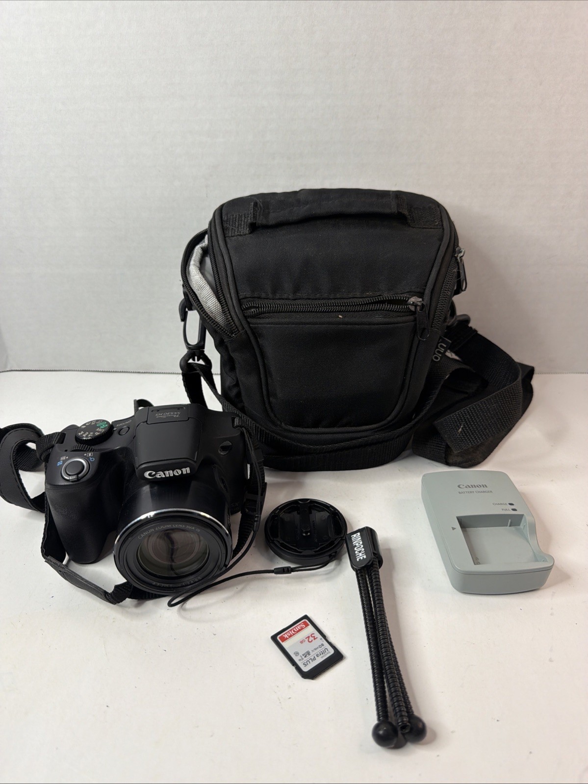 Canon PowerShot SX530 HS 16MP Digital Camera With Accessories Canon PowerShot SX530 HS 16MP Digital Camera With Accessories