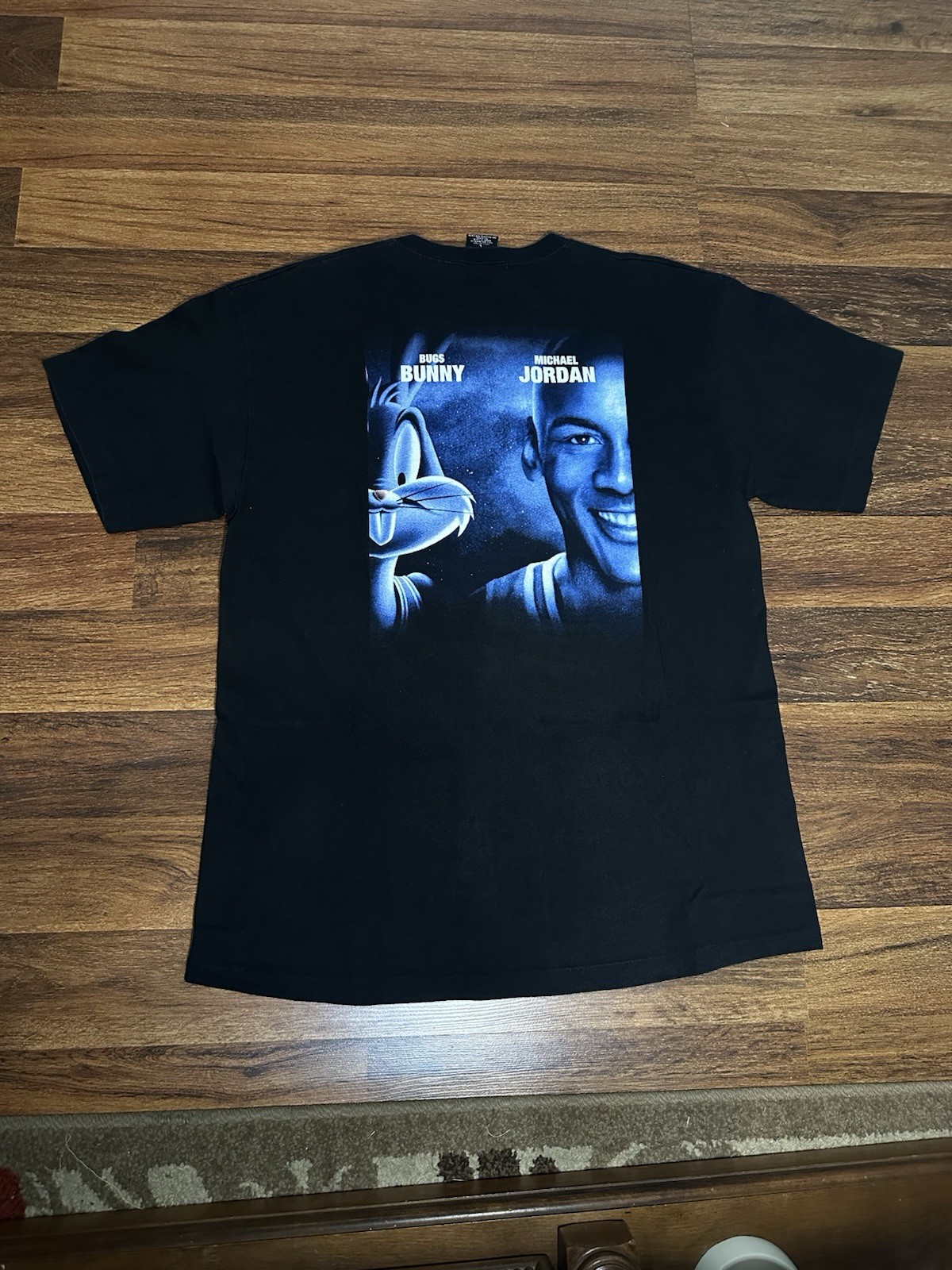 Vintage Warner Bros Studio Space Jam movie promo Bugs Bunny Tee L 90s Vintage Warner Bros Studio Space Jam movie promo Bugs Bunny Tee L 90s