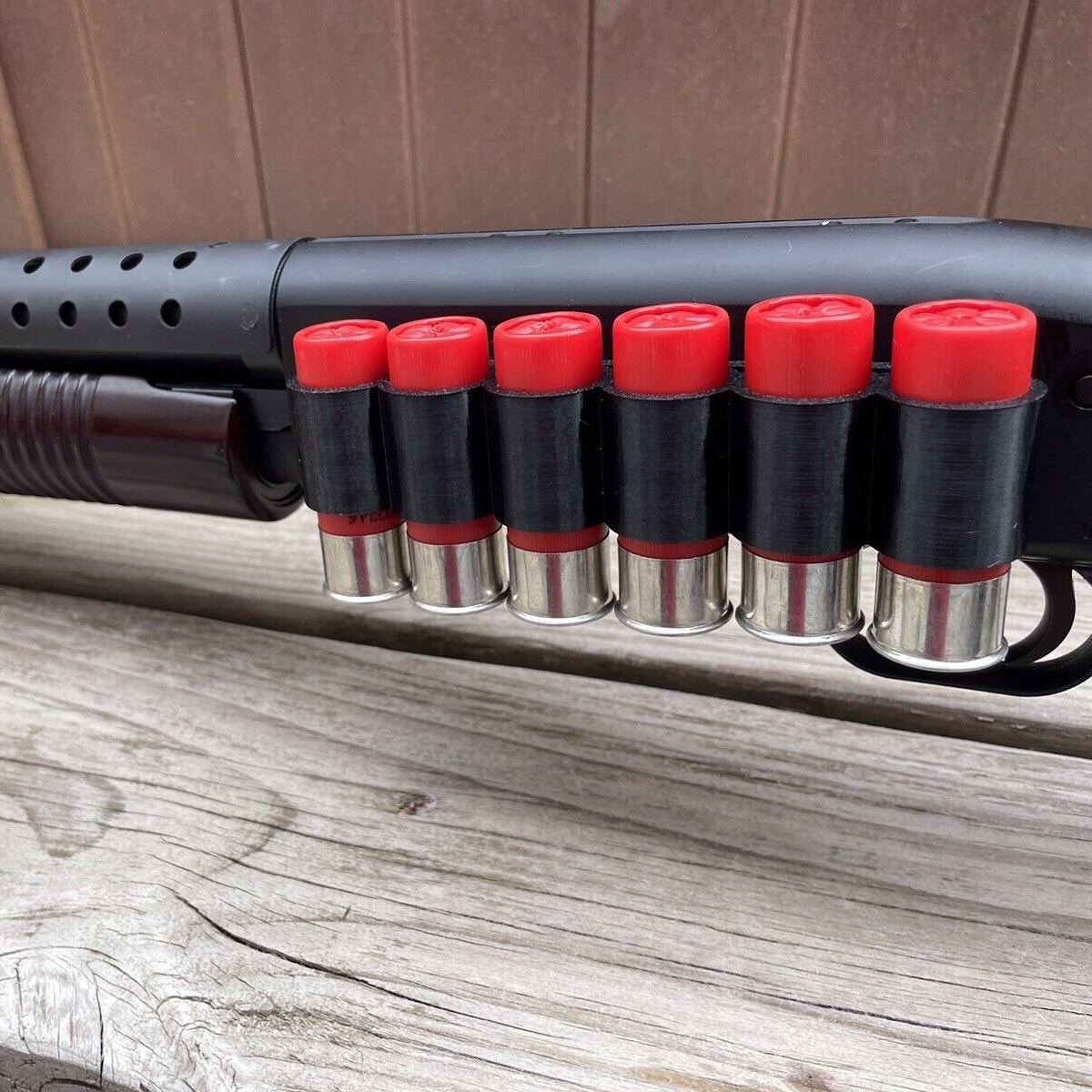 Shotgun FlexSaddle™ Side Saddle fits SHOCKWAVE Mossberg 88 500 590 12 ga Shell