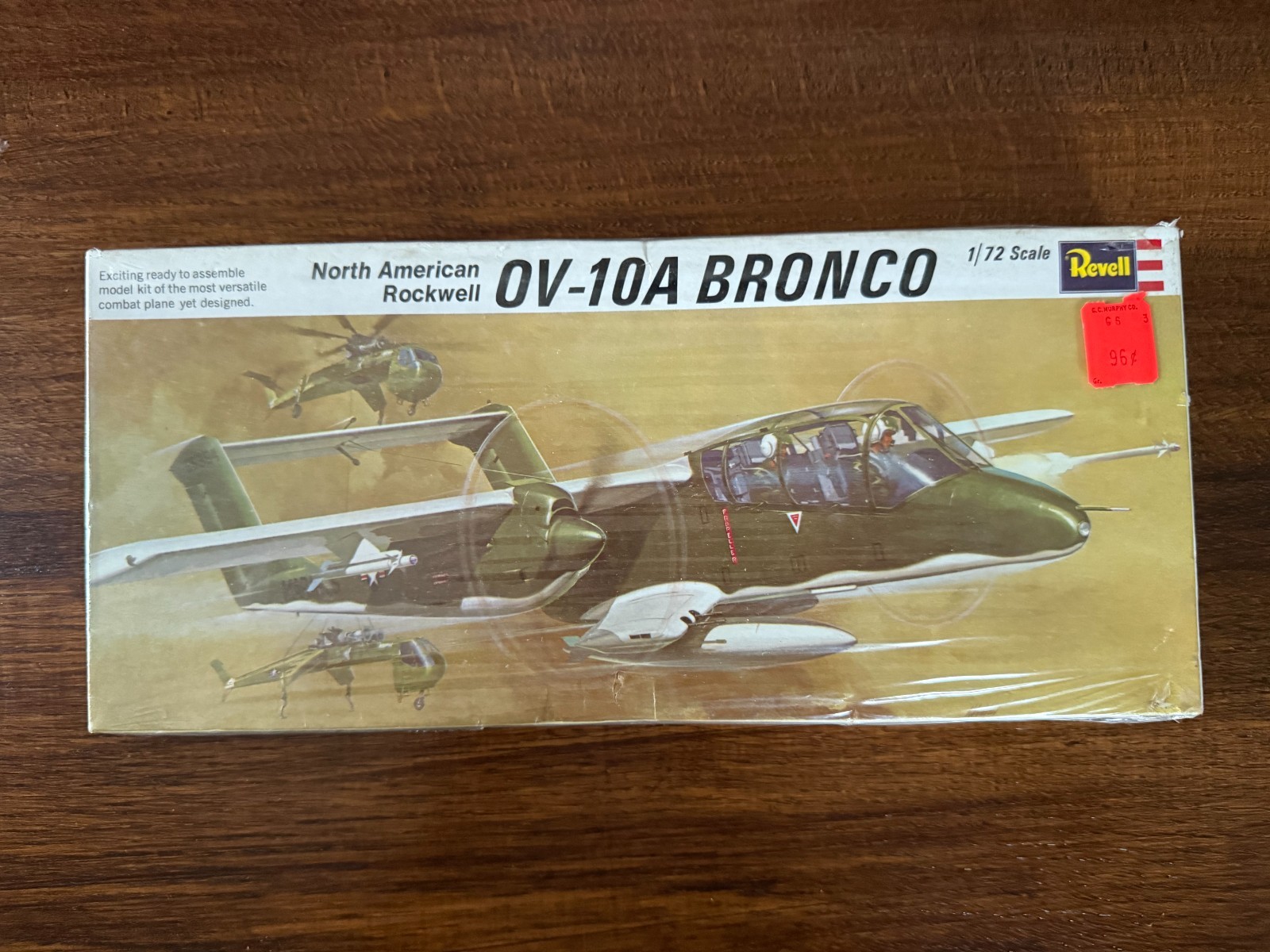 Revell 1970 Model 1:48 US Military OV-10A Bronco Plane NEW SEALED (P4)