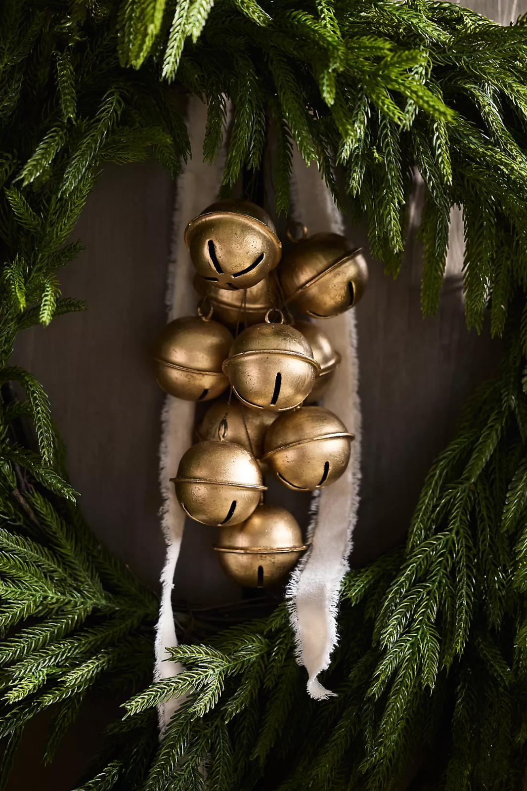ANTHROPOLOGIE TERRAIN Jingle Bell Wreath Charm