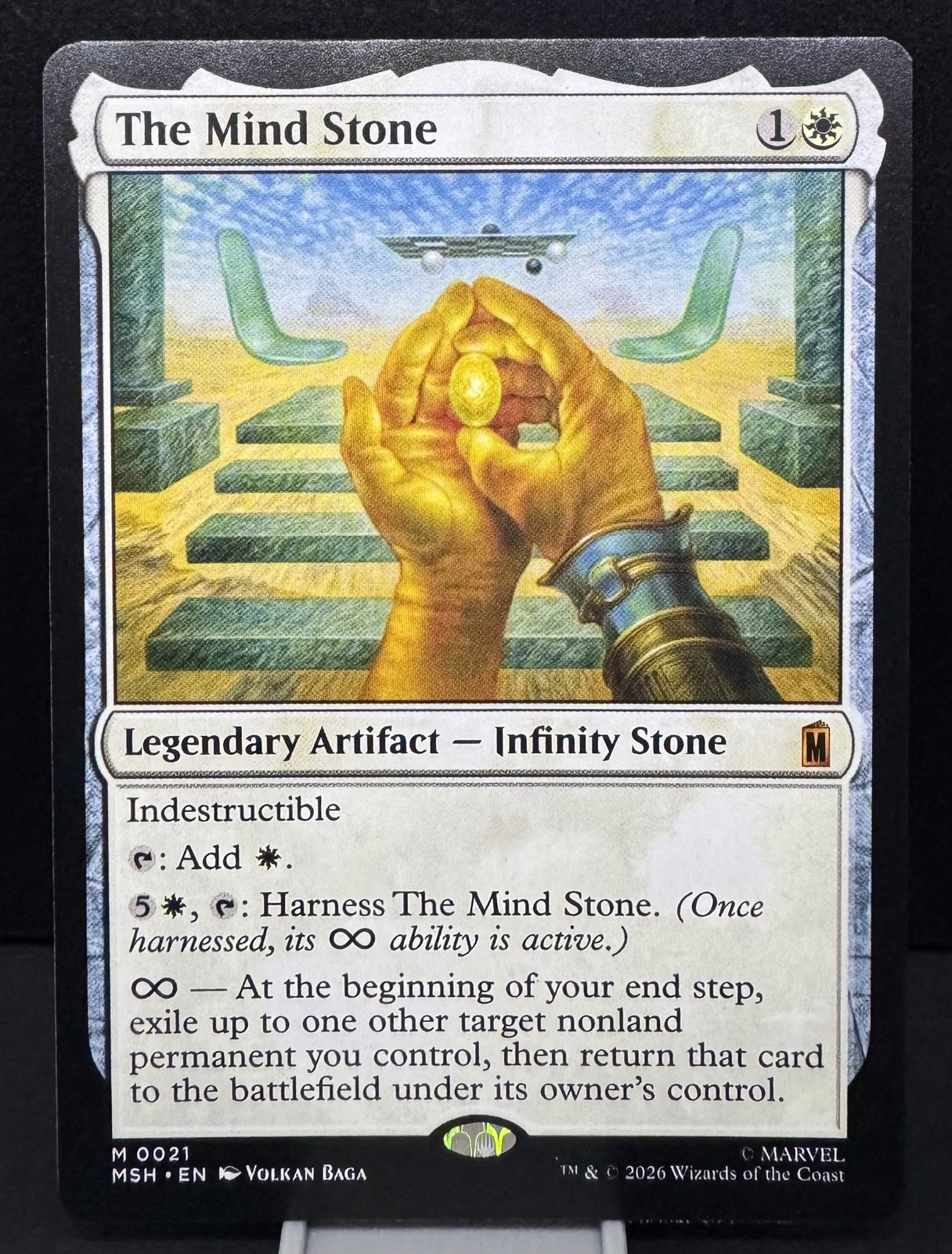 The Mind Stone #0021 2026 MTG Marvel Super Heroes Mythic Rare Non Foil