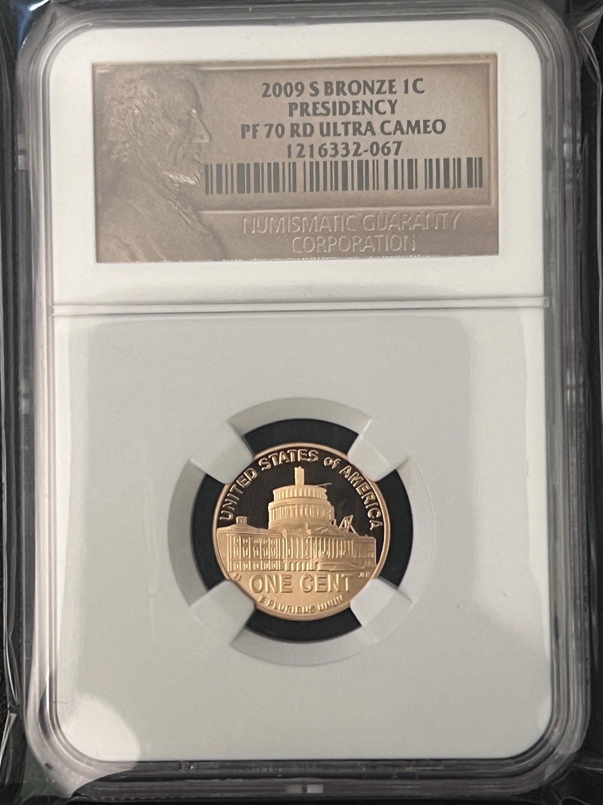 2009-S Lincoln Cent Bicentennial PRESIDENCY  NGC PF70RD UC
