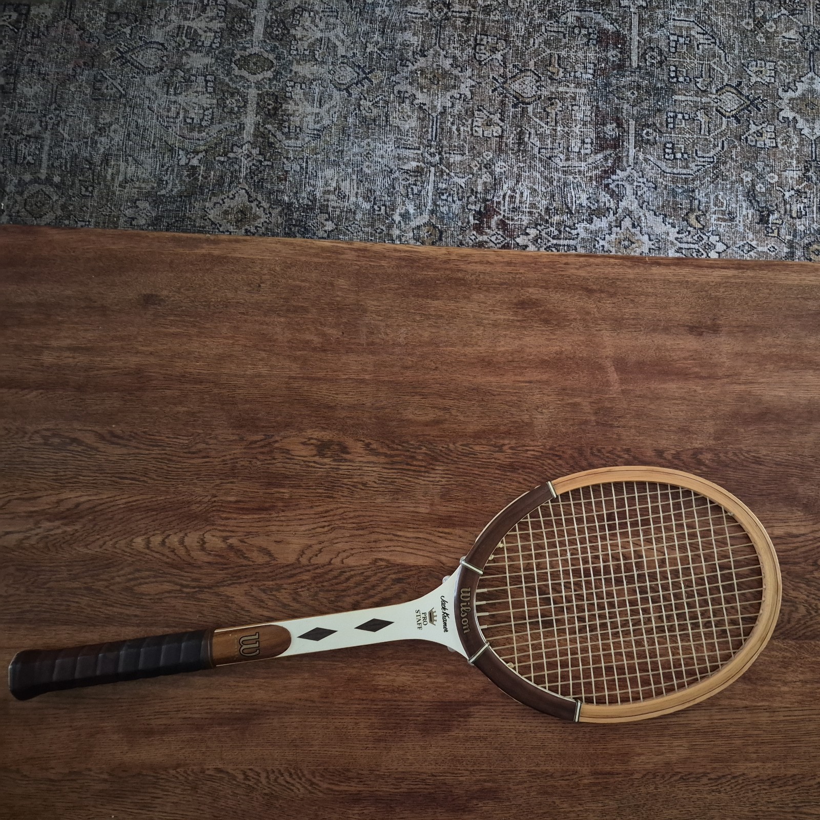 **VINTAGE** Wilson Jack Kramer Pro Staff Wooden Tennis Racquet 4 3/8 **VINTAGE** Wilson Jack Kramer Pro Staff Wooden Tennis Racquet 4 3/8