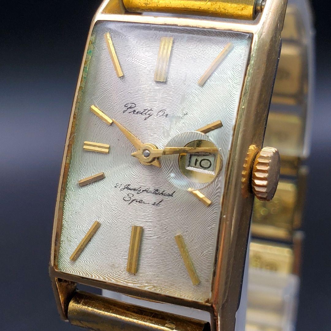 Orient Pretty Orient S3806 Handwind Vintage Timepiece 14K Gold Filled