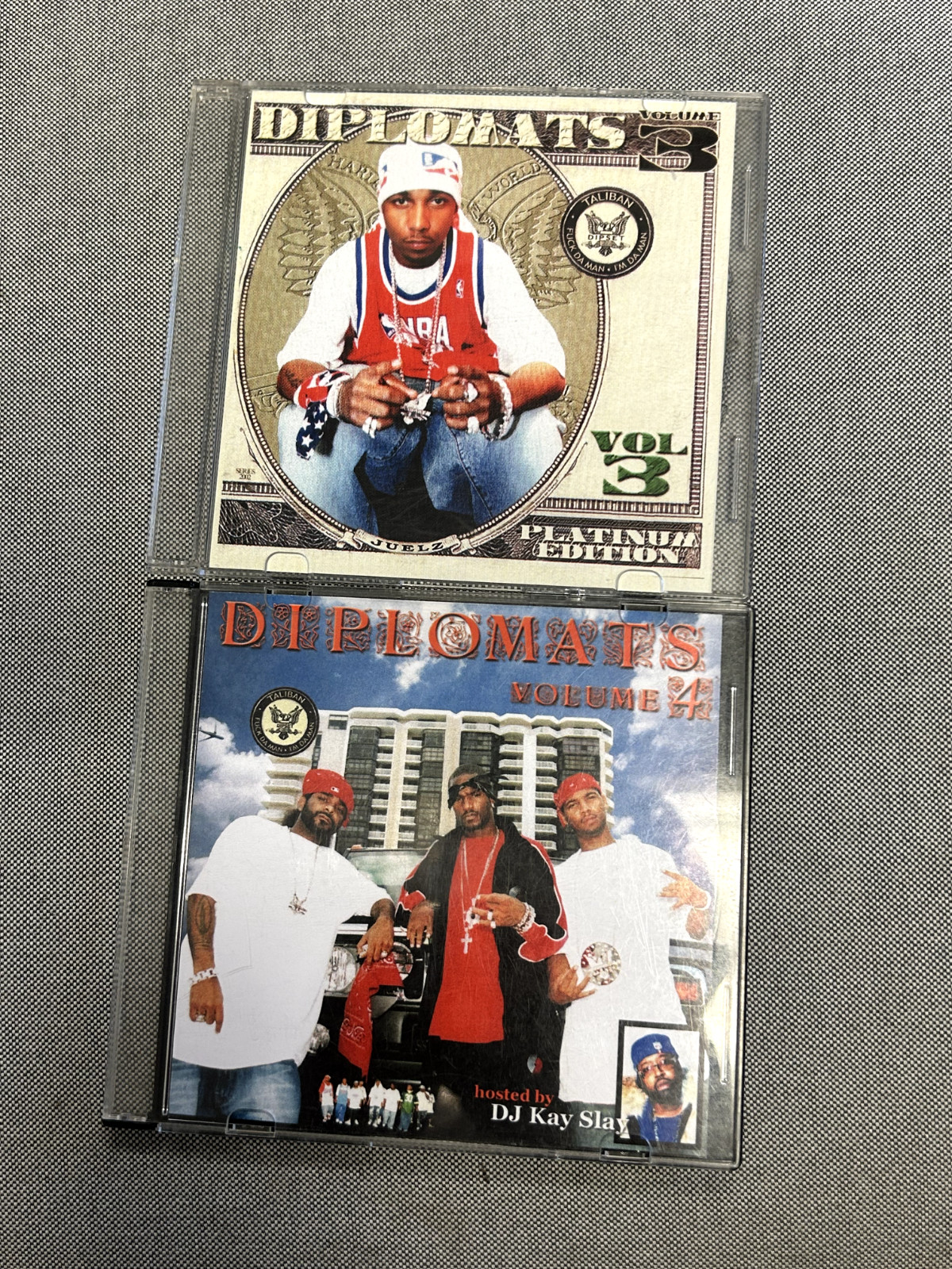 2x Rare Diplomats Vol 2 and 4 Dipset Mixtapes Promo Mix CDS Harlem NYC Camron 2x Rare Diplomats Vol 2 and 4 Dipset Mixtapes Promo Mix CDS Harlem NYC Camron