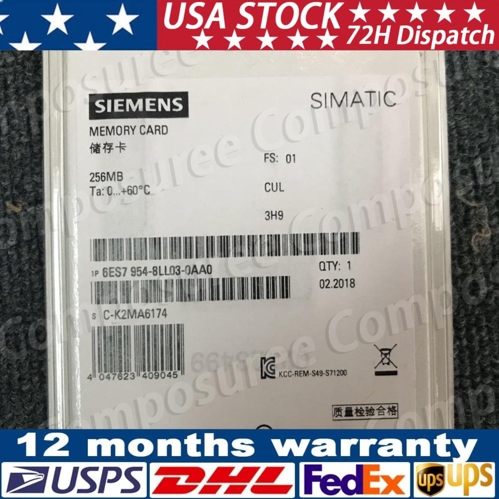 NewSiemens 6ES7 954-8LL03-0AA0 6ES7954-8LL03-0AA0 S7 MEMORY CARD FOR S7-1X00 CPU
