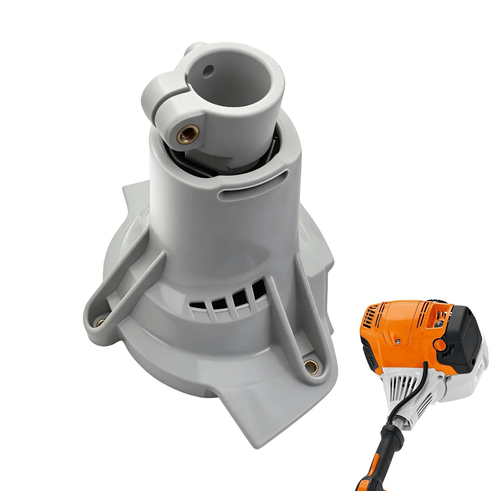 Clutch Drum Housing Assembly for Stihl FS94R, HL91, HL94, KM94R Trimmer Black