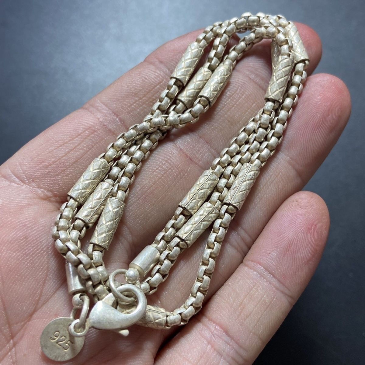 Antique Tibetan Silver Necklace Vintage Collectible Handmade Artware Jewelry Antique Tibetan Silver Necklace Vintage Collectible Handmade Artware Jewelry