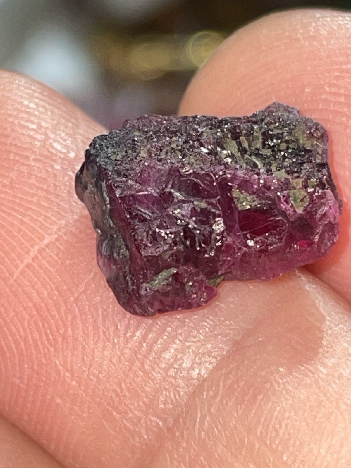 UNIQUE RARE RUBY MONG SHU GEM BURMA OLD CLASSIC 7 CT